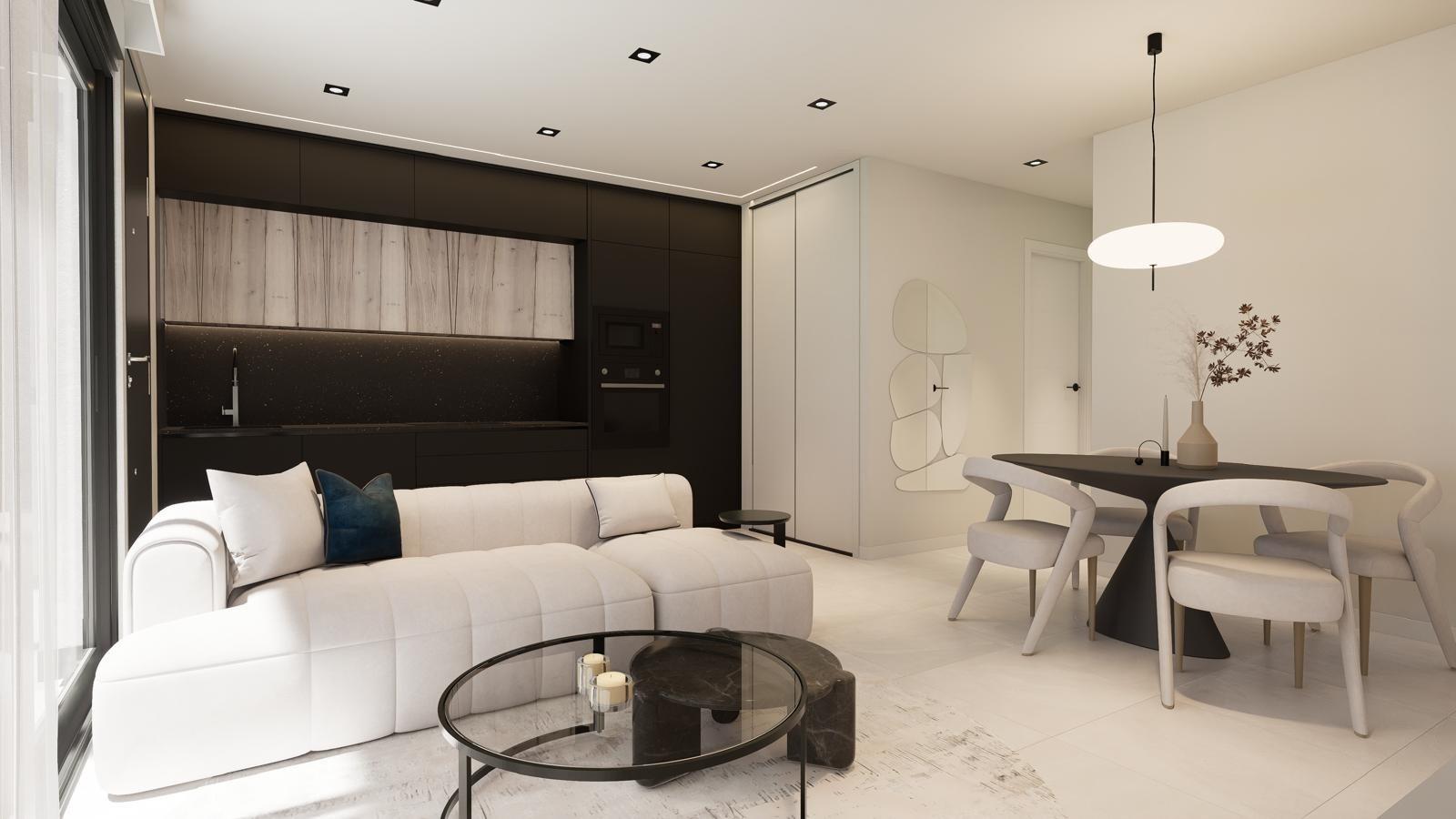 Modern New Build 2 Bedroom Ground Floor Apartment with Private Garden for Sale in Pilar de la Horadada