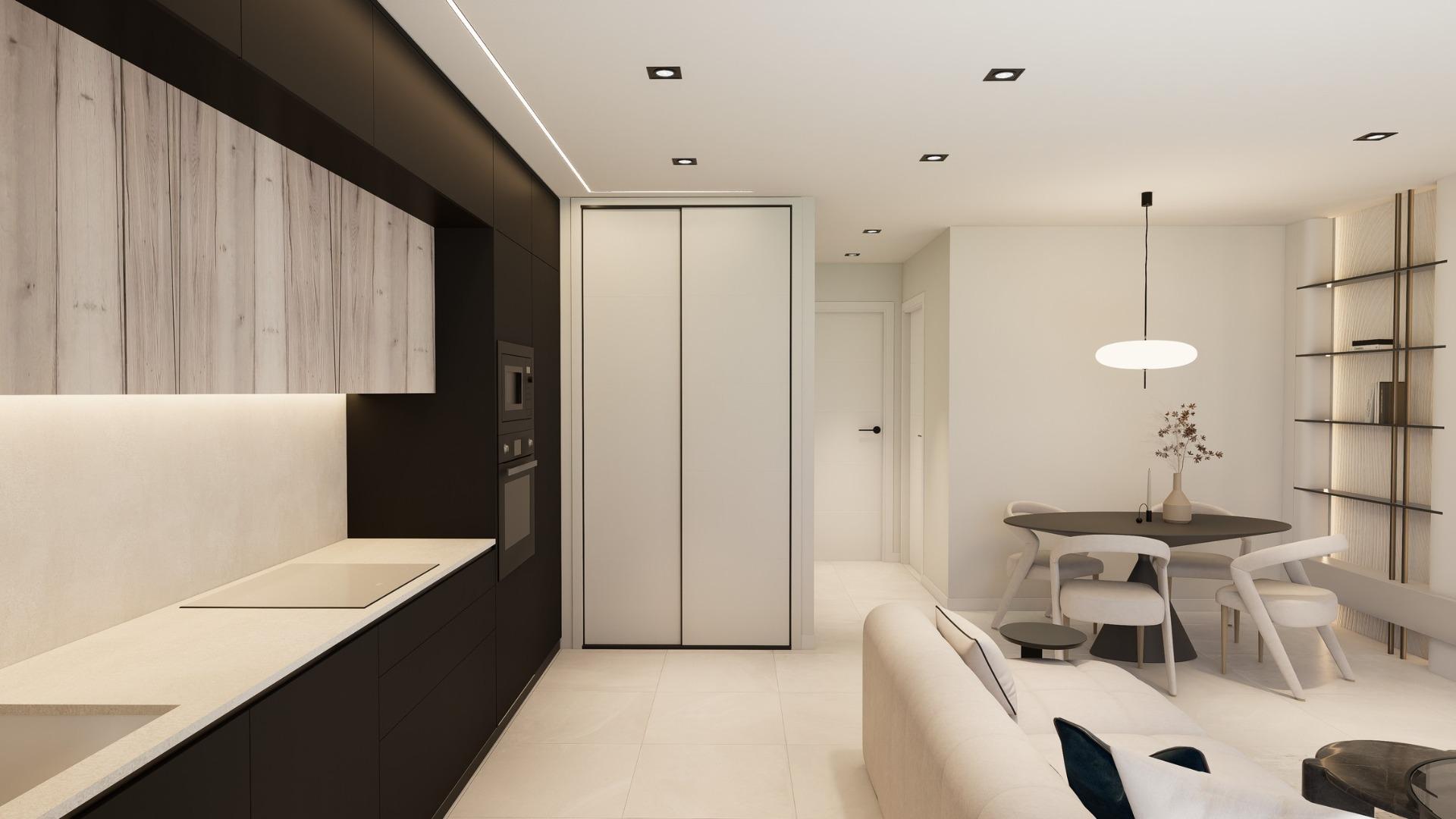 Elevated New Build 3 Bedroom Top Floor Apartment with Private Solarium for Sale in Pilar de la Horadada
