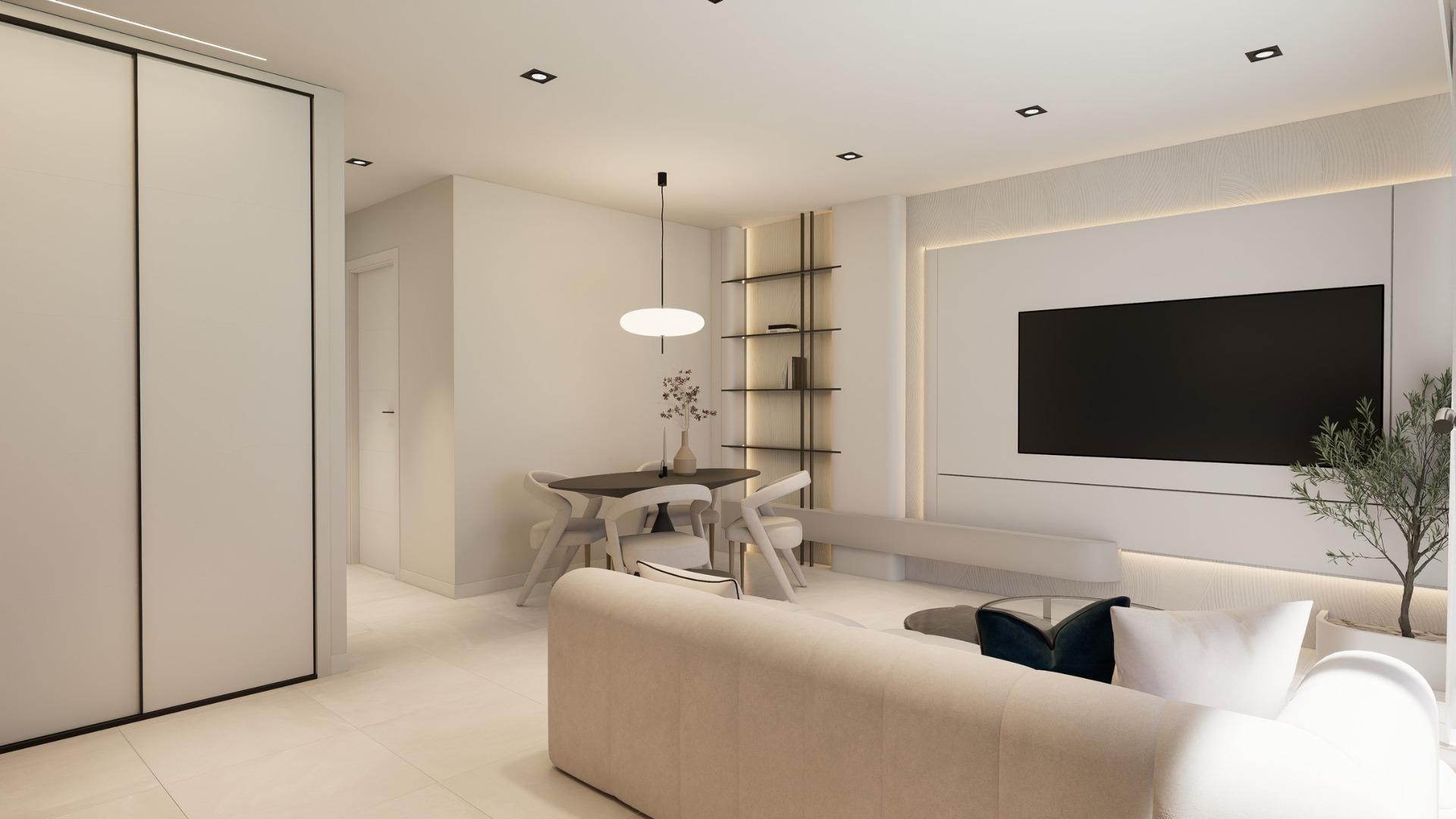 Spacious New Build 3 Bedroom Ground Floor Apartment with 225 m² Private Garden for Sale in Pilar de la Horadada