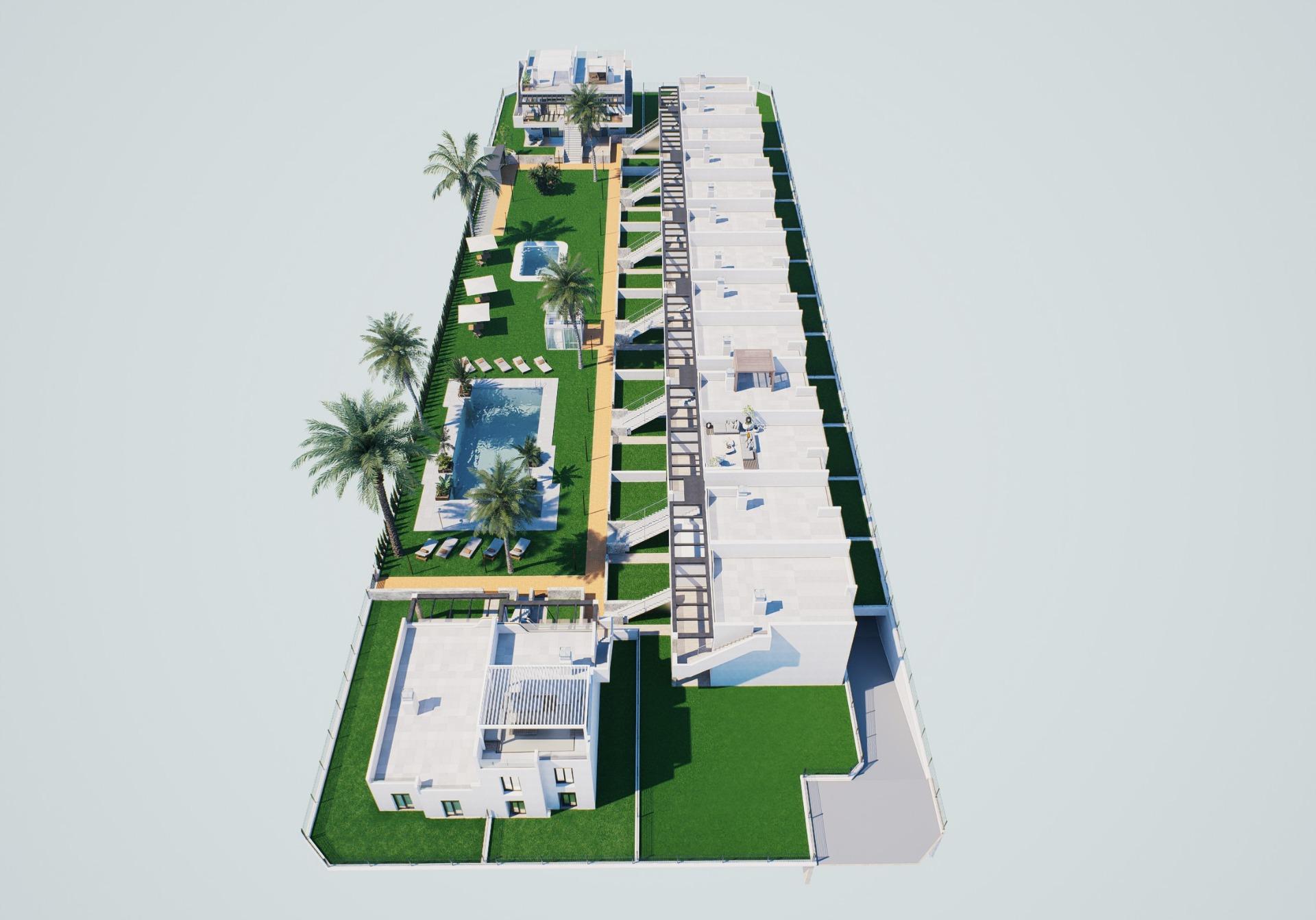 Elevated New Build 3 Bedroom Top Floor Apartment with Private Solarium for Sale in Pilar de la Horadada