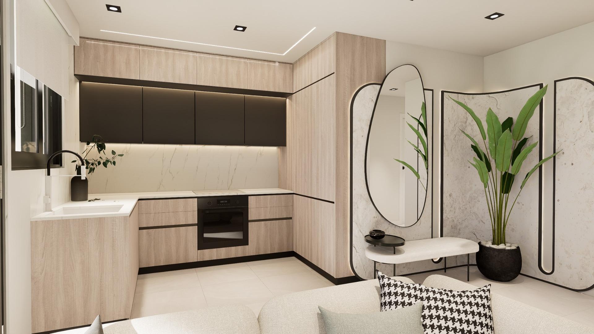 Spacious New Build 3 Bedroom Ground Floor Apartment with 225 m² Private Garden for Sale in Pilar de la Horadada