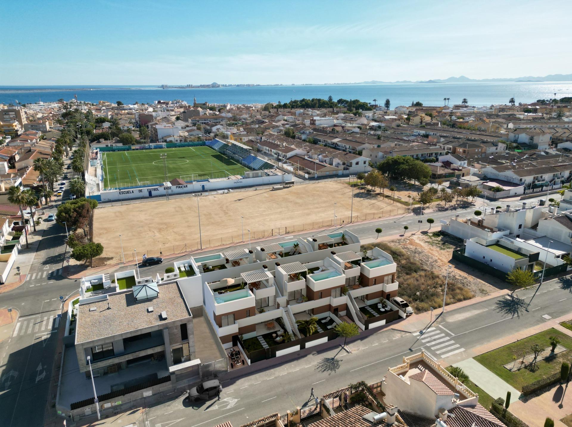 New-Build-Bungalows-with-Private-Pool-in-San-Pedro-del-Pinatar-2 Charming New Build 2 Bedroom Ground Floor Apartment with Private Pool for Sale in Lo Pagán, San Pedro del Pinatar