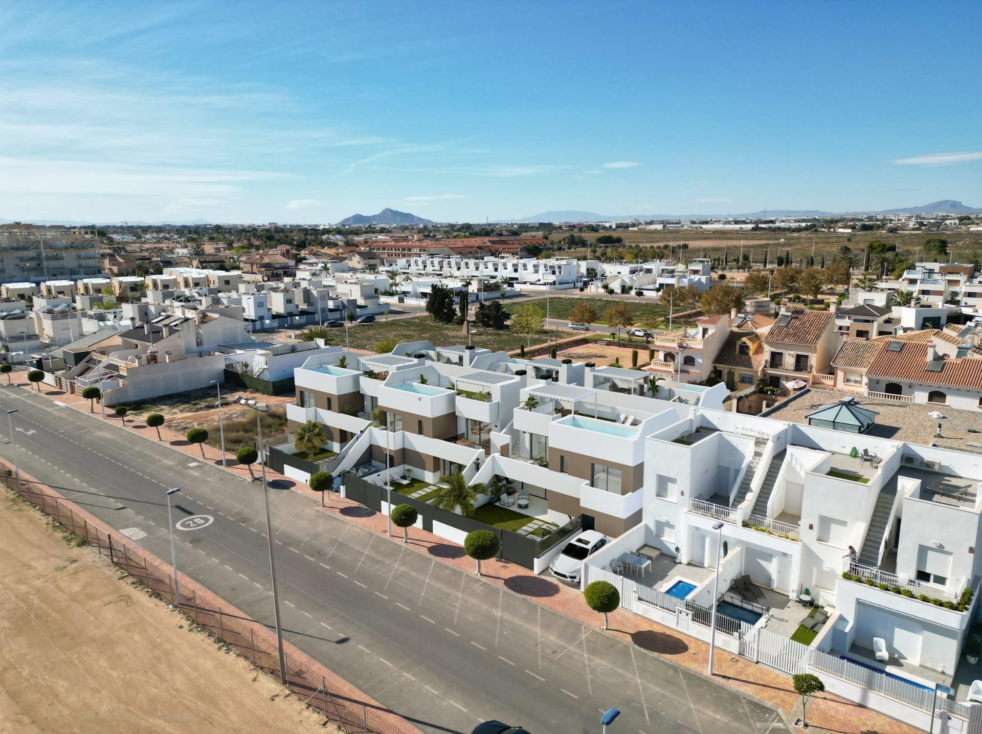 New-Build-Bungalows-with-Private-Pool-in-San-Pedro-del-Pinatar-3 Charming New Build 2 Bedroom Ground Floor Apartment with Private Pool for Sale in Lo Pagán, San Pedro del Pinatar