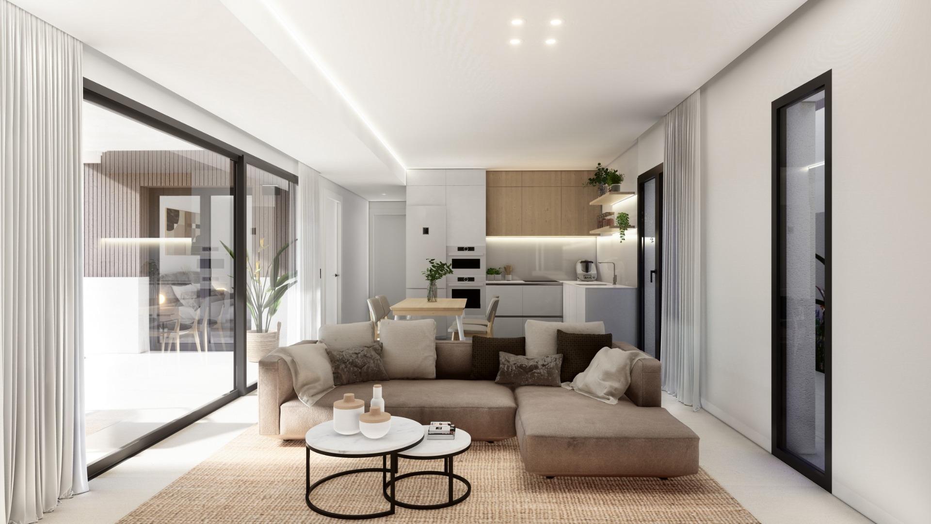 New-Build-Bungalows-with-Private-Pool-in-San-Pedro-del-Pinatar-5 Charming New Build 2 Bedroom Ground Floor Apartment with Private Pool for Sale in Lo Pagán, San Pedro del Pinatar