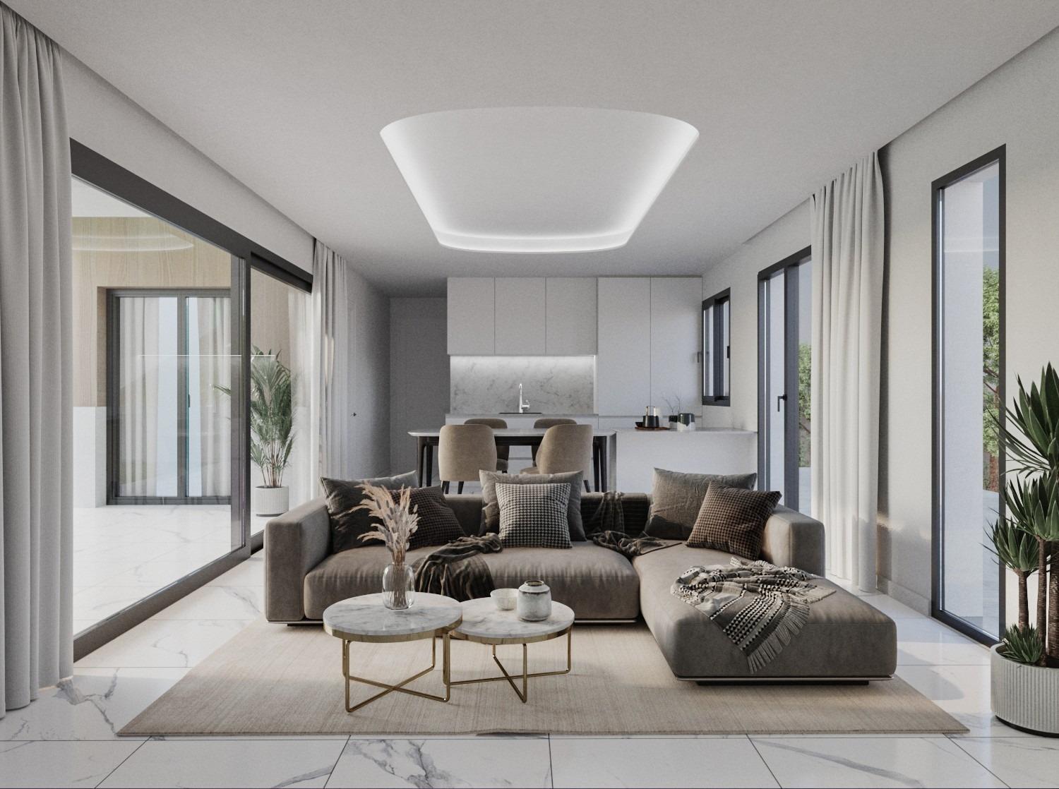New-Build-Bungalows-with-Private-Pool-in-San-Pedro-del-Pinatar-9 Charming New Build 2 Bedroom Ground Floor Apartment with Private Pool for Sale in Lo Pagán, San Pedro del Pinatar