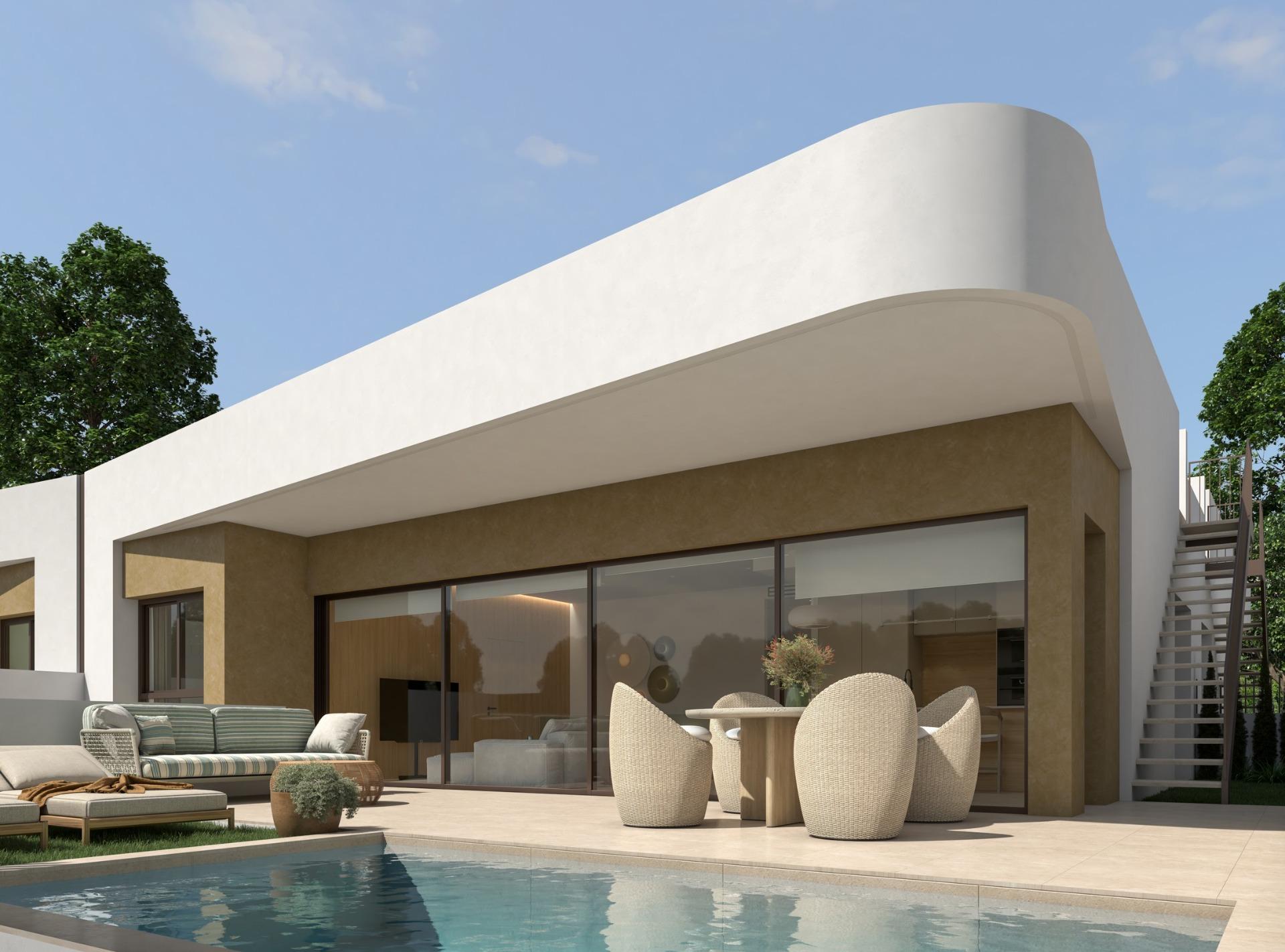 Modern New Build Quad Villa with Private Pool and Solarium for Sale in Dolores, Costa Blanca