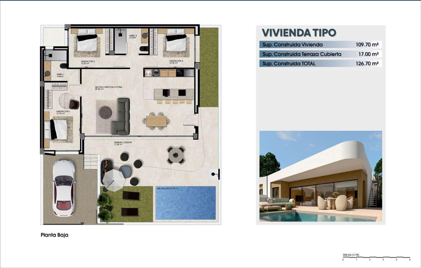 Modern New Build Quad Villa with Private Pool and Solarium for Sale in Dolores, Costa Blanca