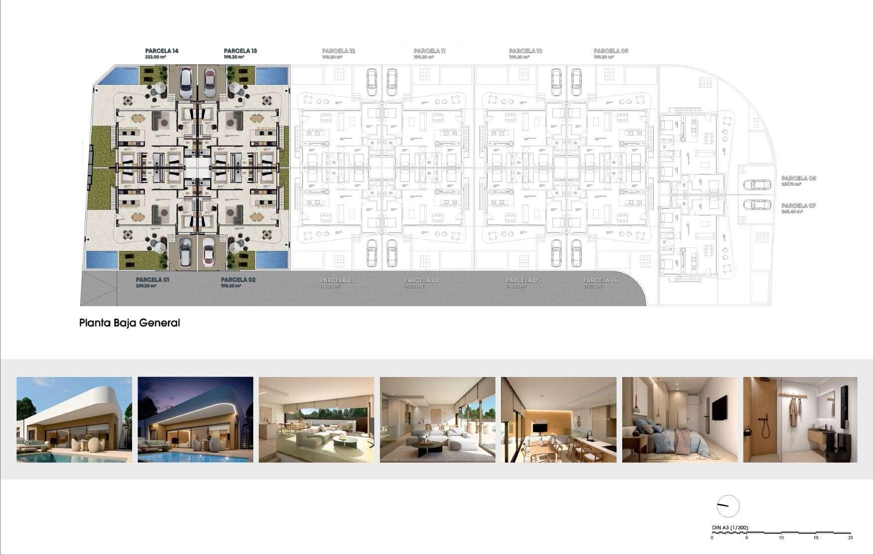 Modern New Build Quad Villa with Private Pool and Solarium for Sale in Dolores, Costa Blanca
