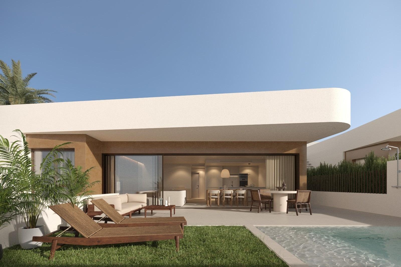 Modern New Build Quad Villa with Private Pool and Solarium for Sale in Dolores, Costa Blanca