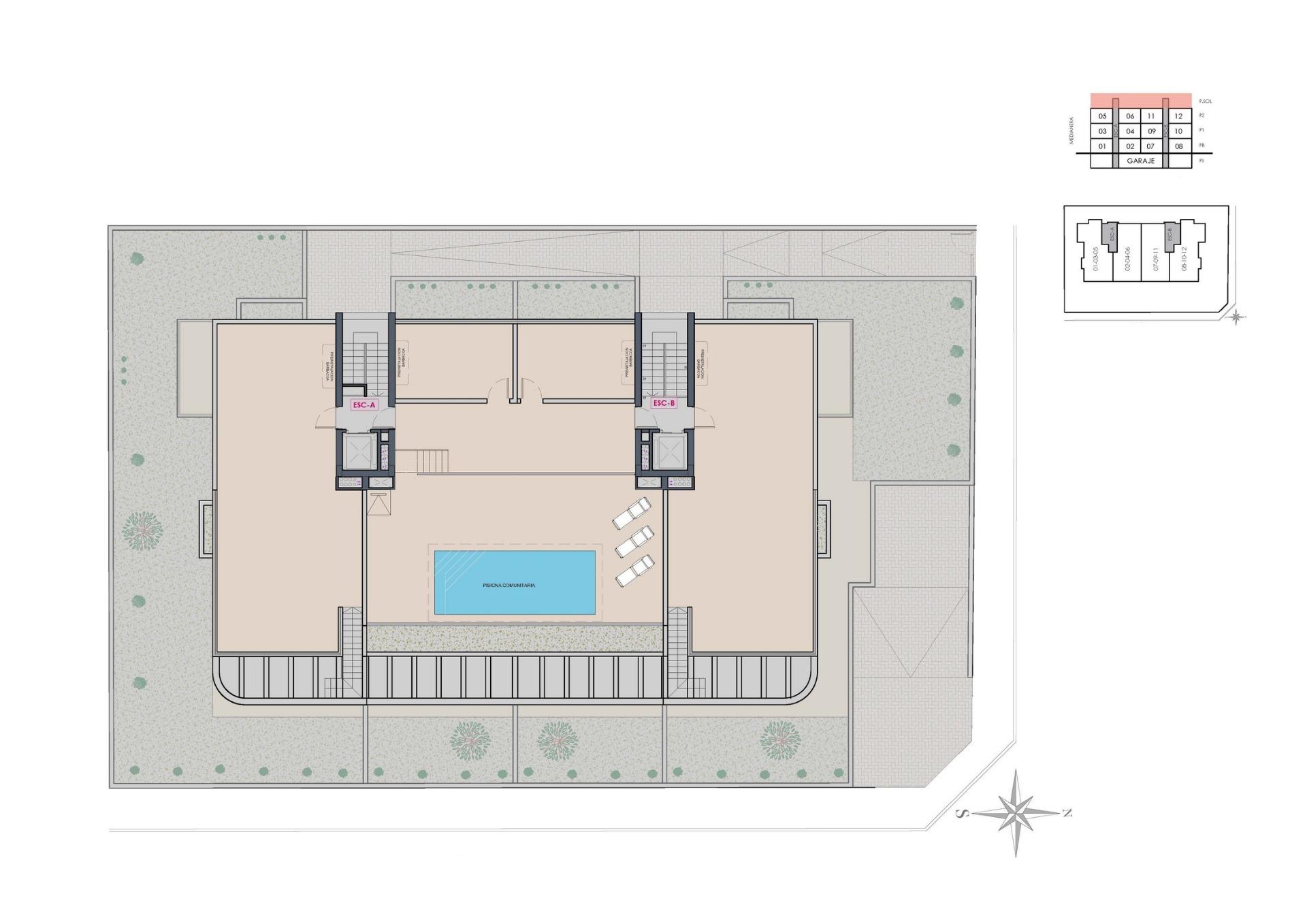 New Build 3 Bedroom Ground Floor Apartment with Garden and Communal Pool for Sale in Benijófar