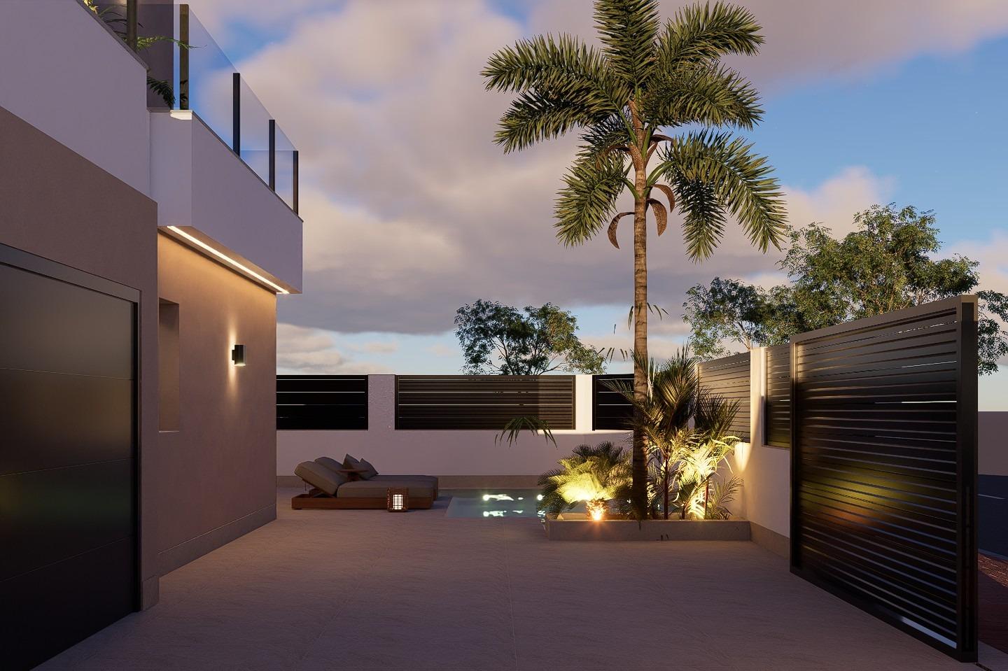 Exclusive New Build 4 Bedroom Villa with Private Pool and Closed Garage for Sale in San Pedro del Pinatar