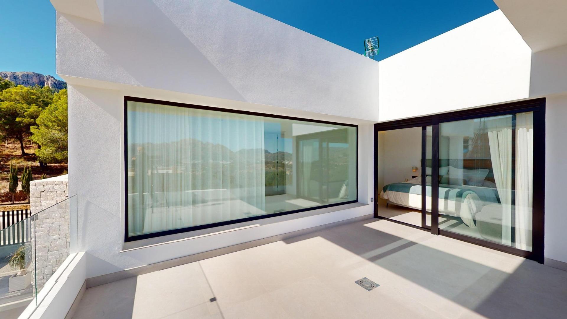 Luxury Key-Ready 3 Bedroom Villa with Private Pool and Panoramic Sea Views for Sale in Polop