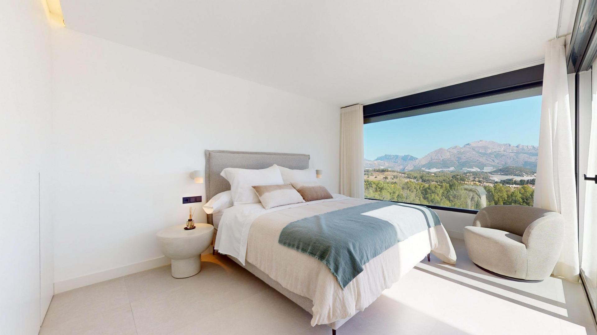 Luxury Key-Ready 3 Bedroom Villa with Private Pool and Panoramic Sea Views for Sale in Polop