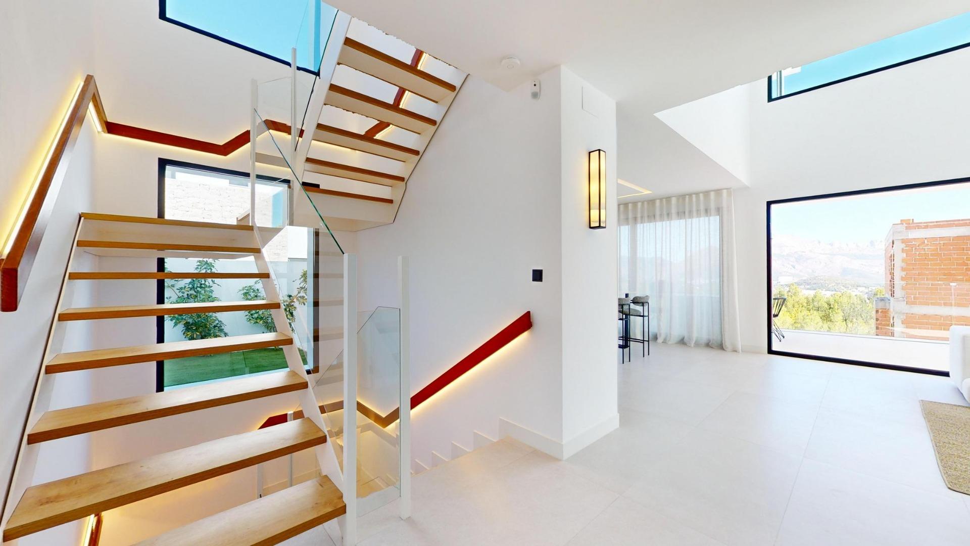Luxury Key-Ready 3 Bedroom Villa with Private Pool and Panoramic Sea Views for Sale in Polop