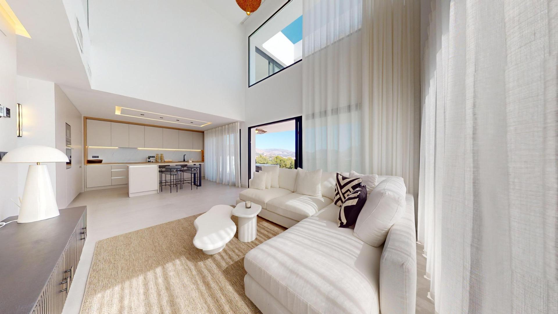 Luxury Key-Ready 3 Bedroom Villa with Private Pool and Panoramic Sea Views for Sale in Polop