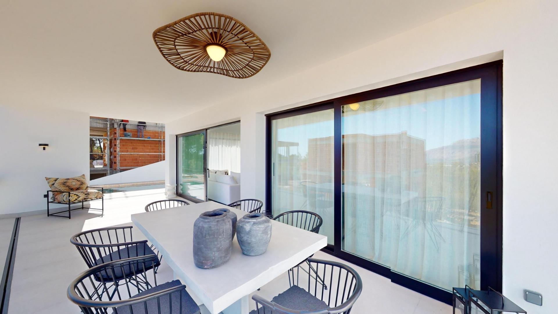 Luxury Key-Ready 3 Bedroom Villa with Private Pool and Panoramic Sea Views for Sale in Polop