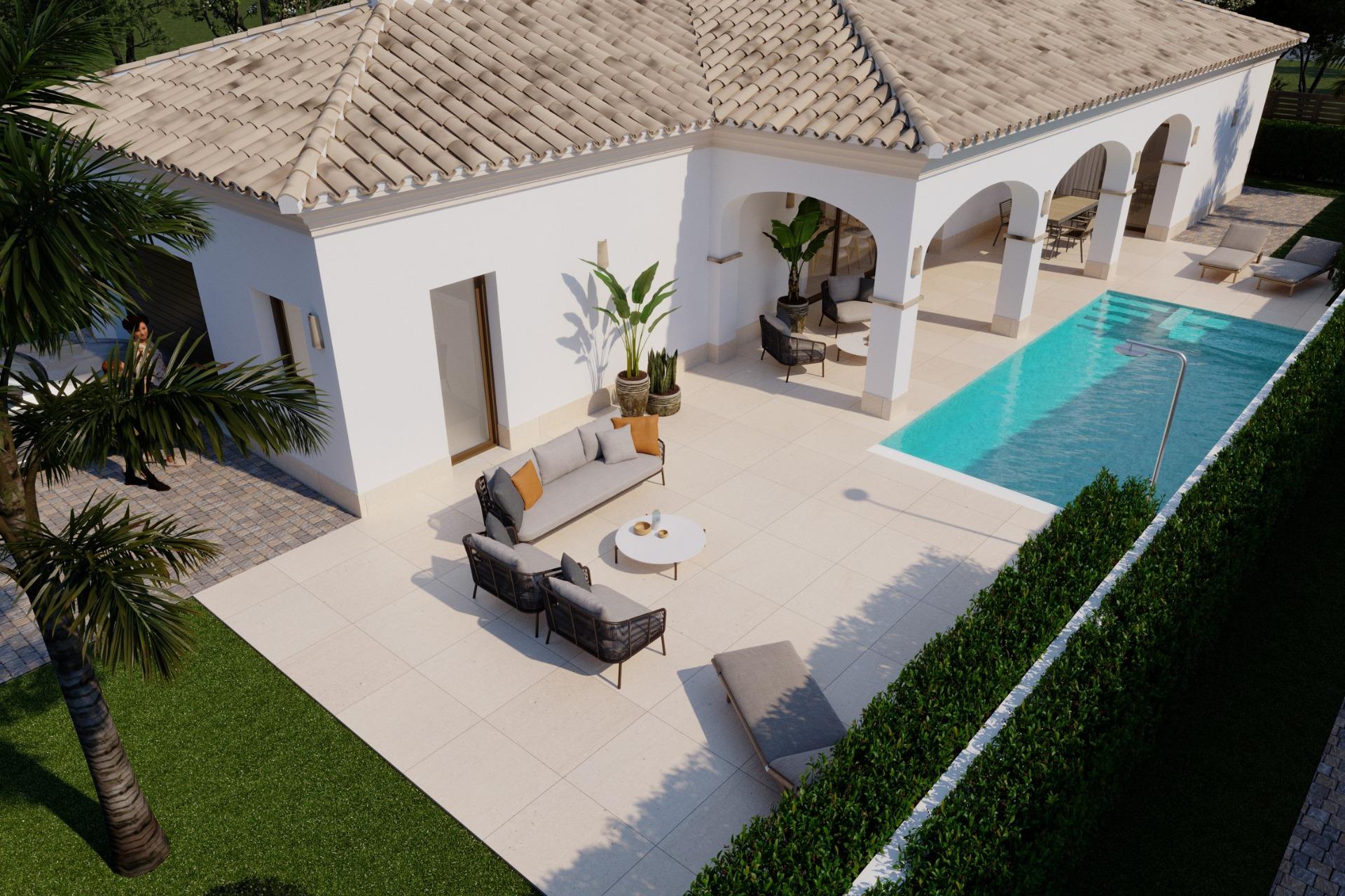 New-Build-Mediterranean-Villas-in-San-Pedro-del-Pinatar-13 Mediterranean New Build Single-Storey Villa with Private Pool for Sale in San Pedro del Pinatar