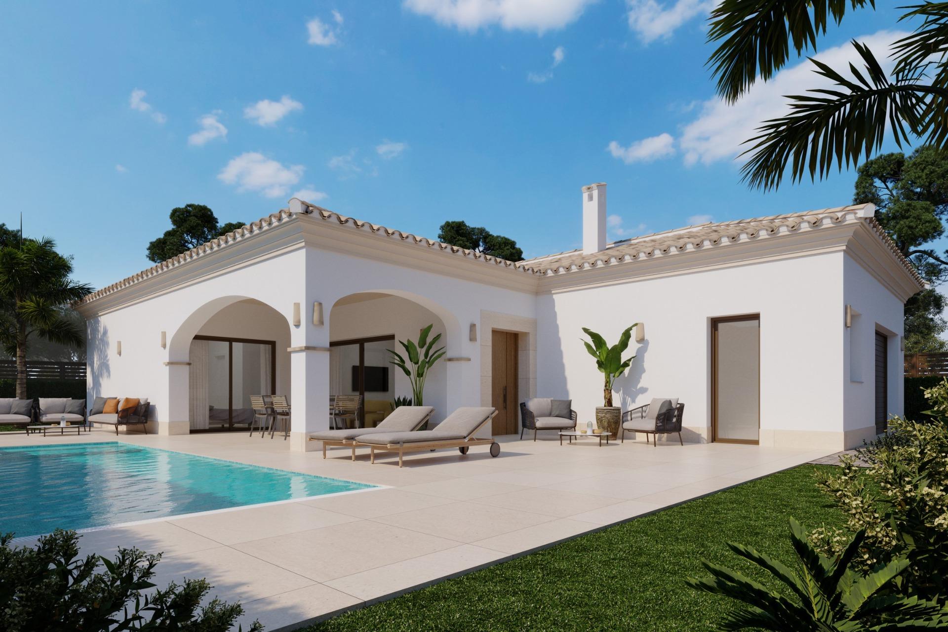 New-Build-Mediterranean-Villas-in-San-Pedro-del-Pinatar-6 Mediterranean New Build Single-Storey Villa with Private Pool for Sale in San Pedro del Pinatar