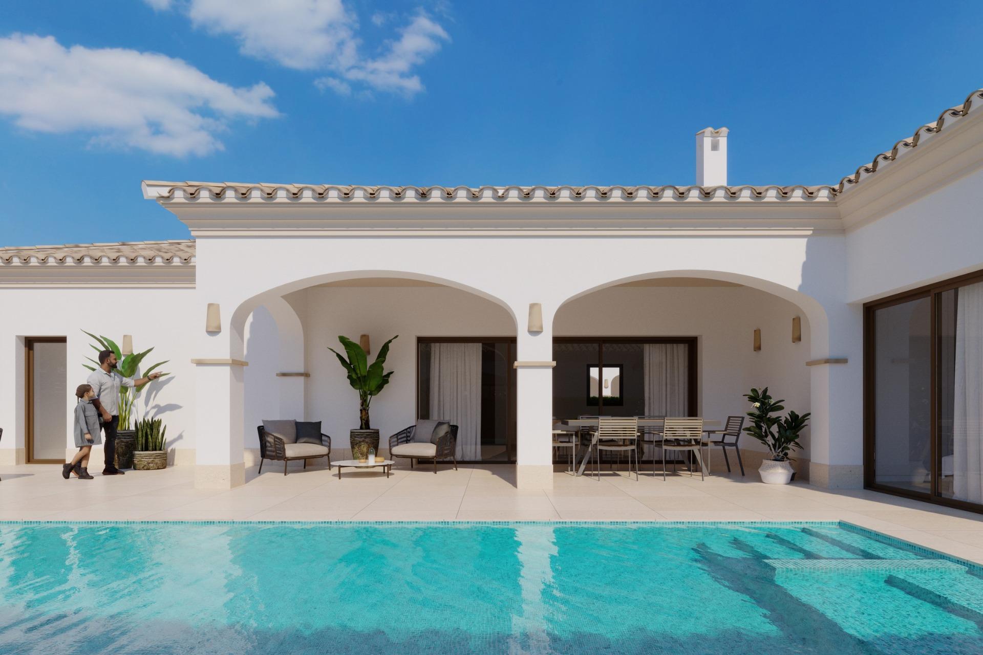 New-Build-Mediterranean-Villas-in-San-Pedro-del-Pinatar-8 Mediterranean New Build Single-Storey Villa with Private Pool for Sale in San Pedro del Pinatar