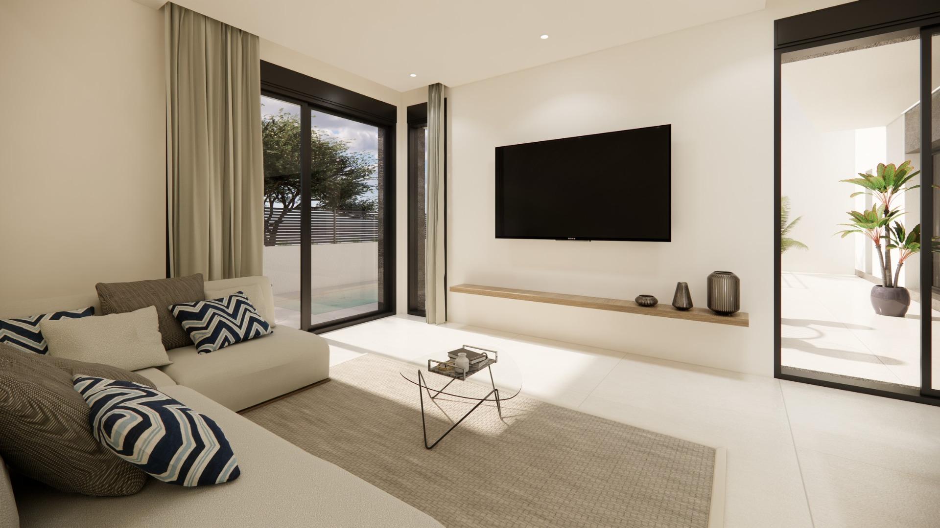 Spacious New Build 3 Bedroom Quad Villa with Private Pool and 200 m² Plot for Sale in Dolores