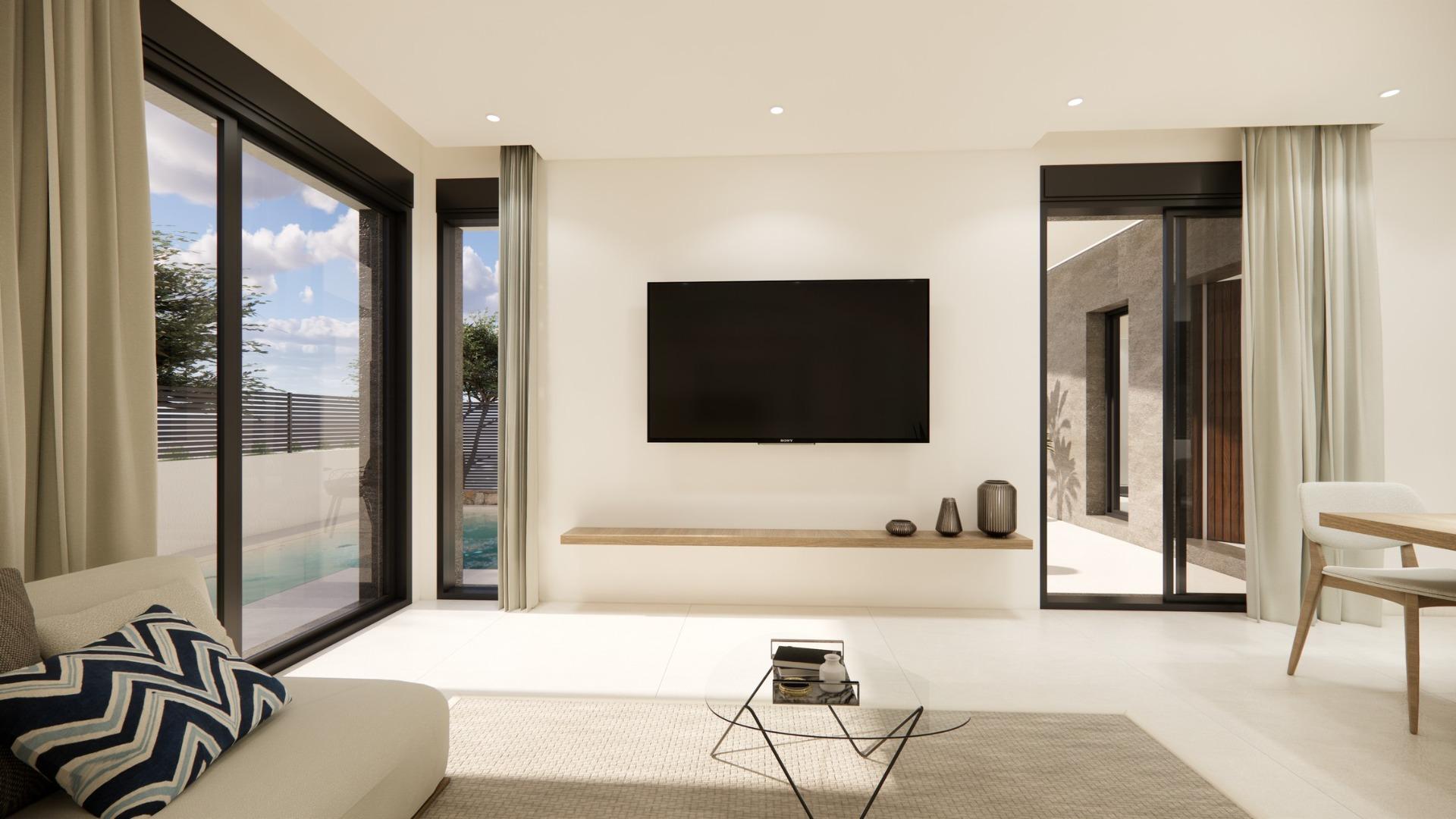 Contemporary New Build 3 Bedroom Townhouse with Private Pool and 200 m² Plot for Sale in Dolores