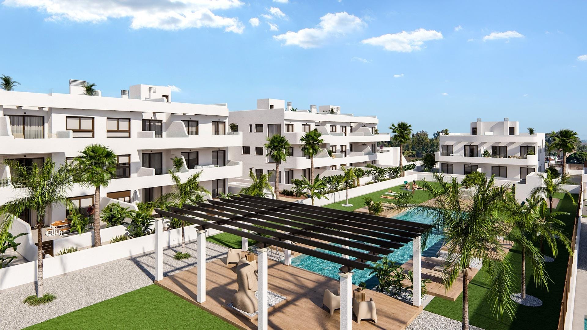 Exclusivo ático de obra nueva con 3 dormitorios y solárium en venta en Los Alcázares