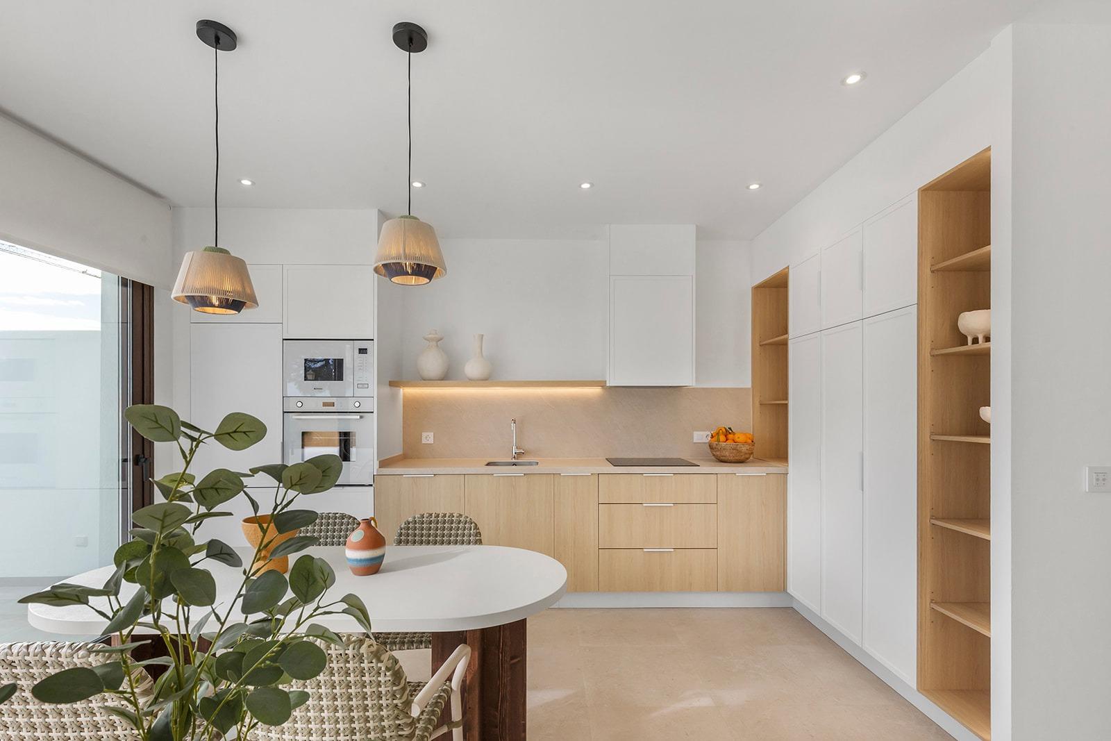 New-Build-Residential-Complex-Near-Serena-Golf-and-the-Mar-Menor-in-Los-Alcazares-23 Nowy nowoczesny bungalow parterowy z 3 sypialniami i ogrodem na sprzedaż w Los Alcazares