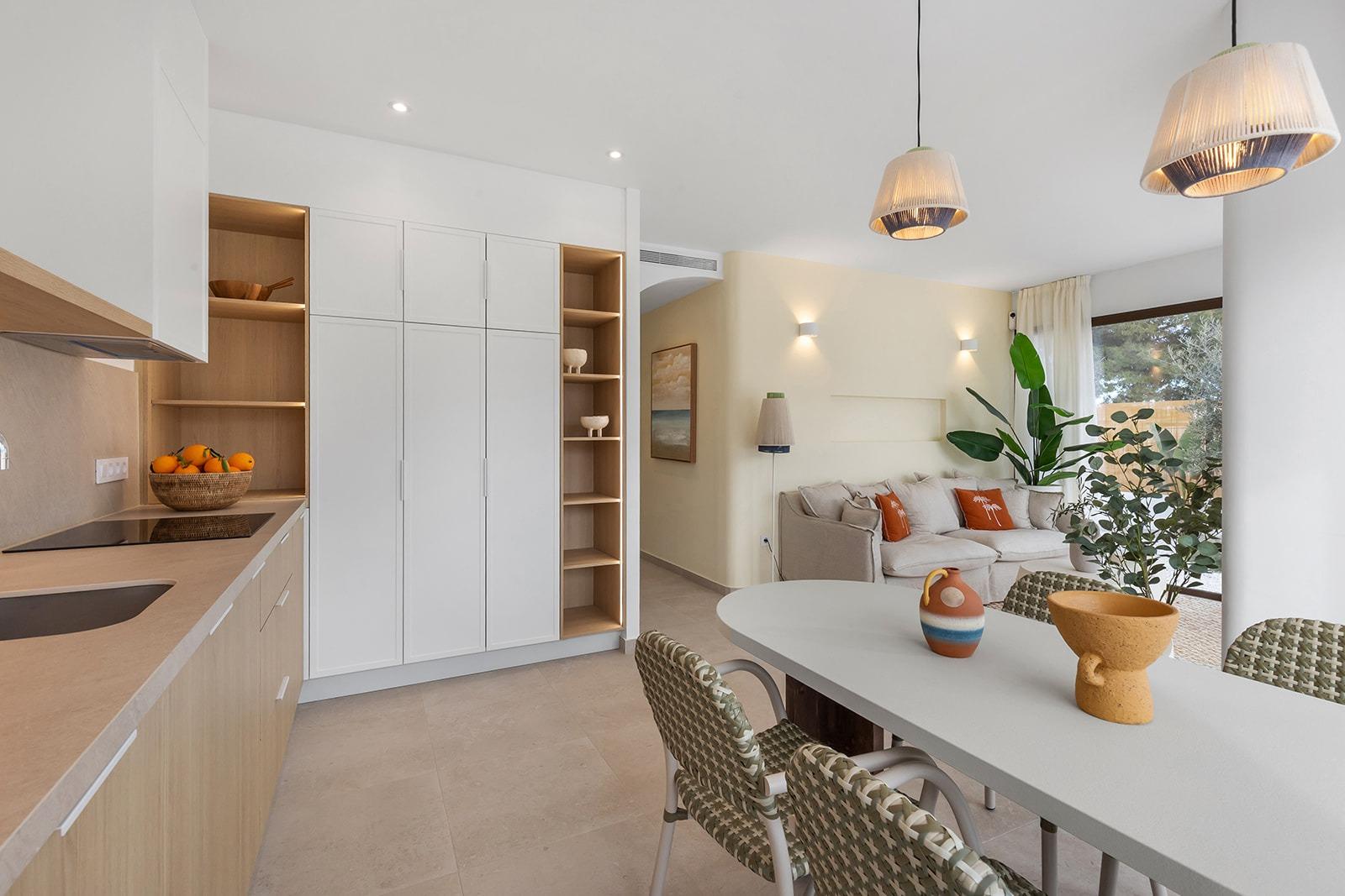 New-Build-Residential-Complex-Near-Serena-Golf-and-the-Mar-Menor-in-Los-Alcazares-28 Nowy nowoczesny bungalow parterowy z 3 sypialniami i ogrodem na sprzedaż w Los Alcazares