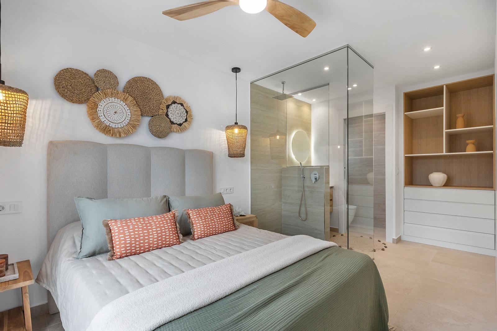 New-Build-Residential-Complex-Near-Serena-Golf-and-the-Mar-Menor-in-Los-Alcazares-35 Nowy nowoczesny bungalow parterowy z 3 sypialniami i ogrodem na sprzedaż w Los Alcazares