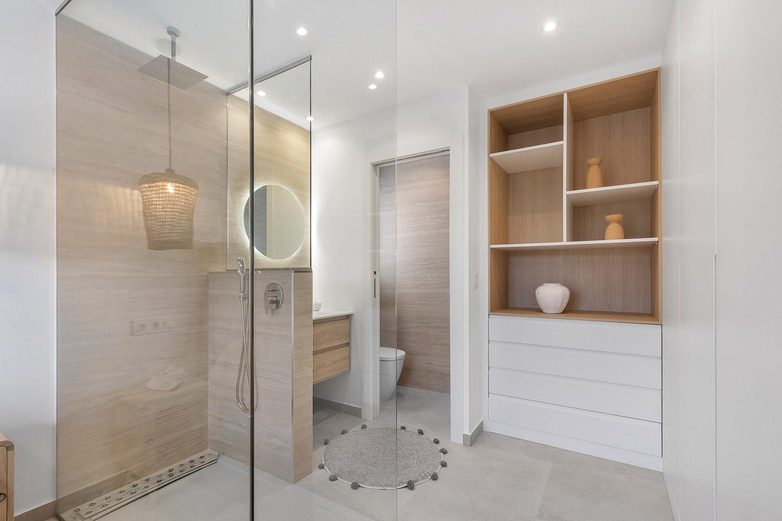 New-Build-Residential-Complex-Near-Serena-Golf-and-the-Mar-Menor-in-Los-Alcazares-38 Nowy nowoczesny bungalow parterowy z 3 sypialniami i ogrodem na sprzedaż w Los Alcazares