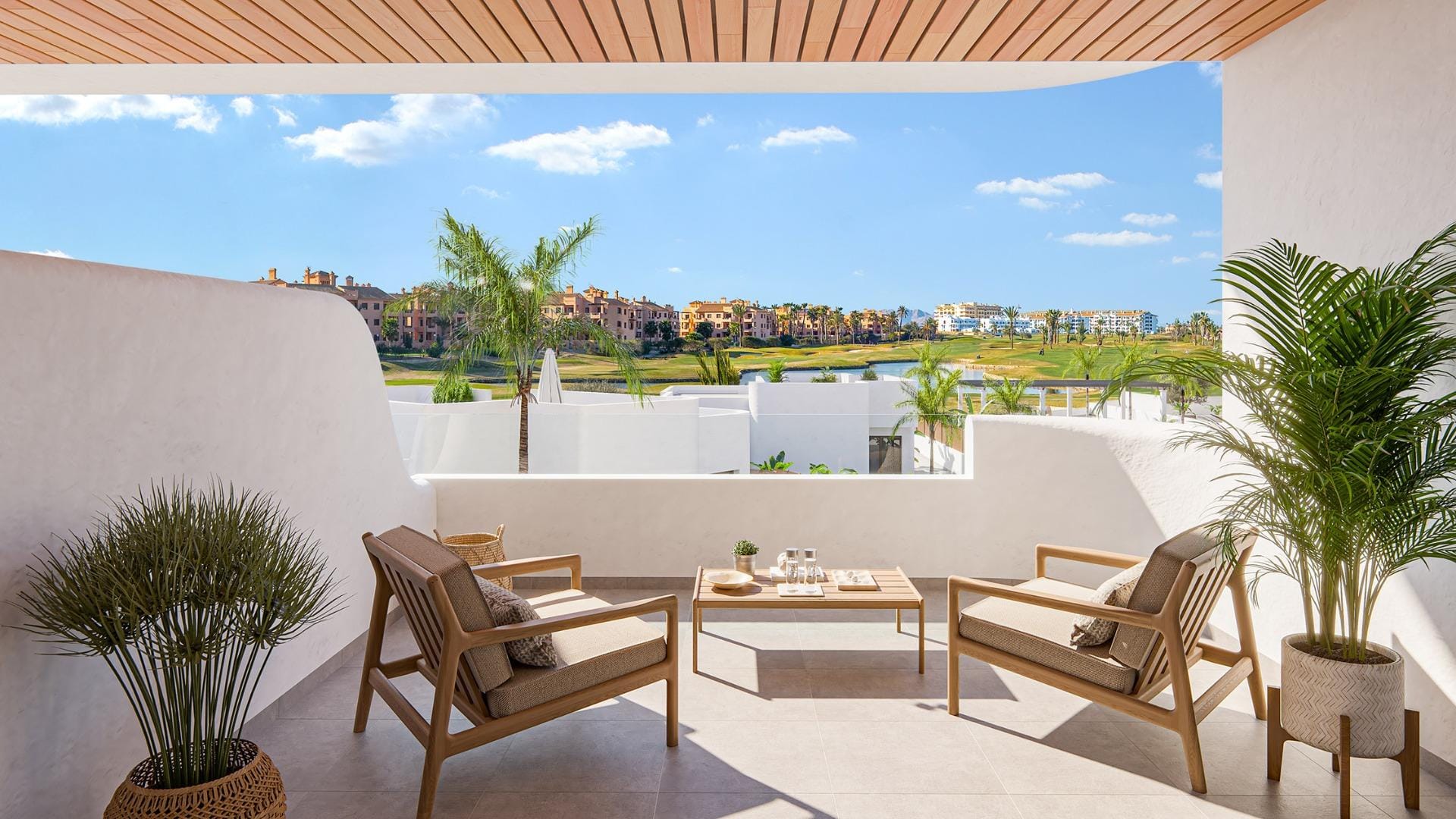 Apartamento moderno de obra nueva con 2 dormitorios cerca de Serena Golf en Los Alcázares