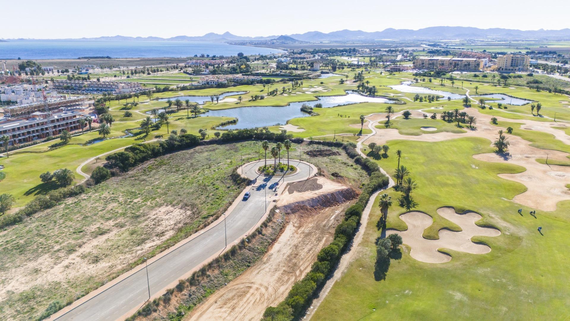 Modern Villa with Private Pool on Frontline La Serena Golf for Sale in Los Alcázares