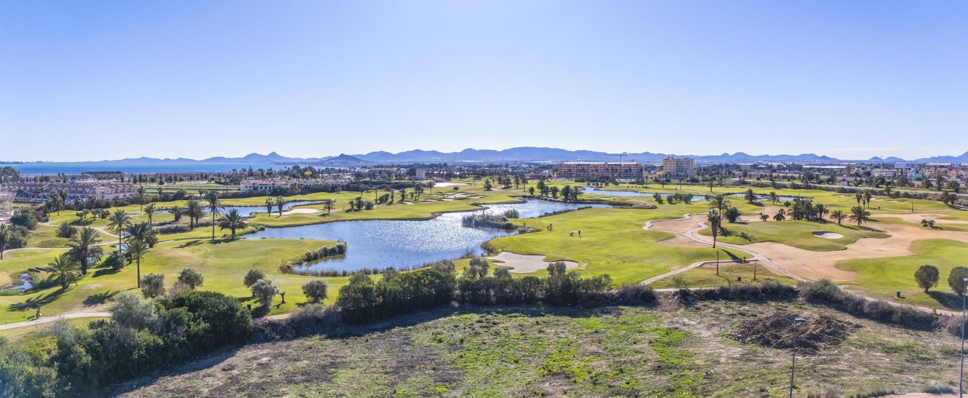 Modern Villa with Private Pool on Frontline La Serena Golf for Sale in Los Alcázares