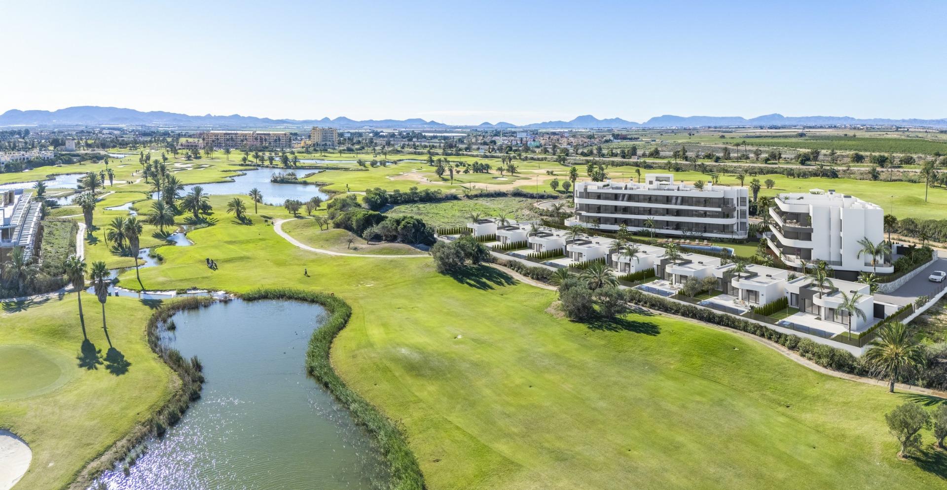 Modern Villa with Private Pool on Frontline La Serena Golf for Sale in Los Alcázares