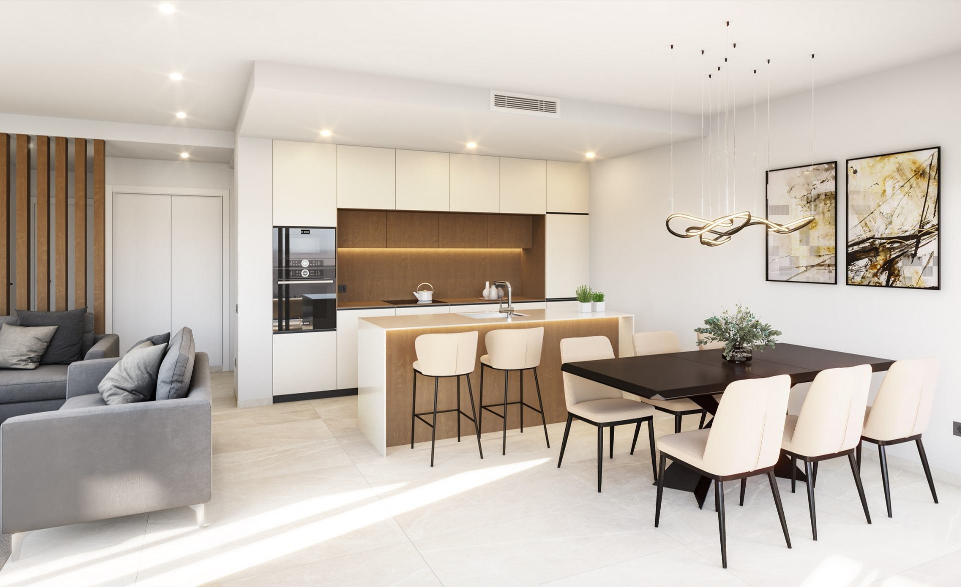 Modern Villa with Private Pool on Frontline La Serena Golf for Sale in Los Alcázares