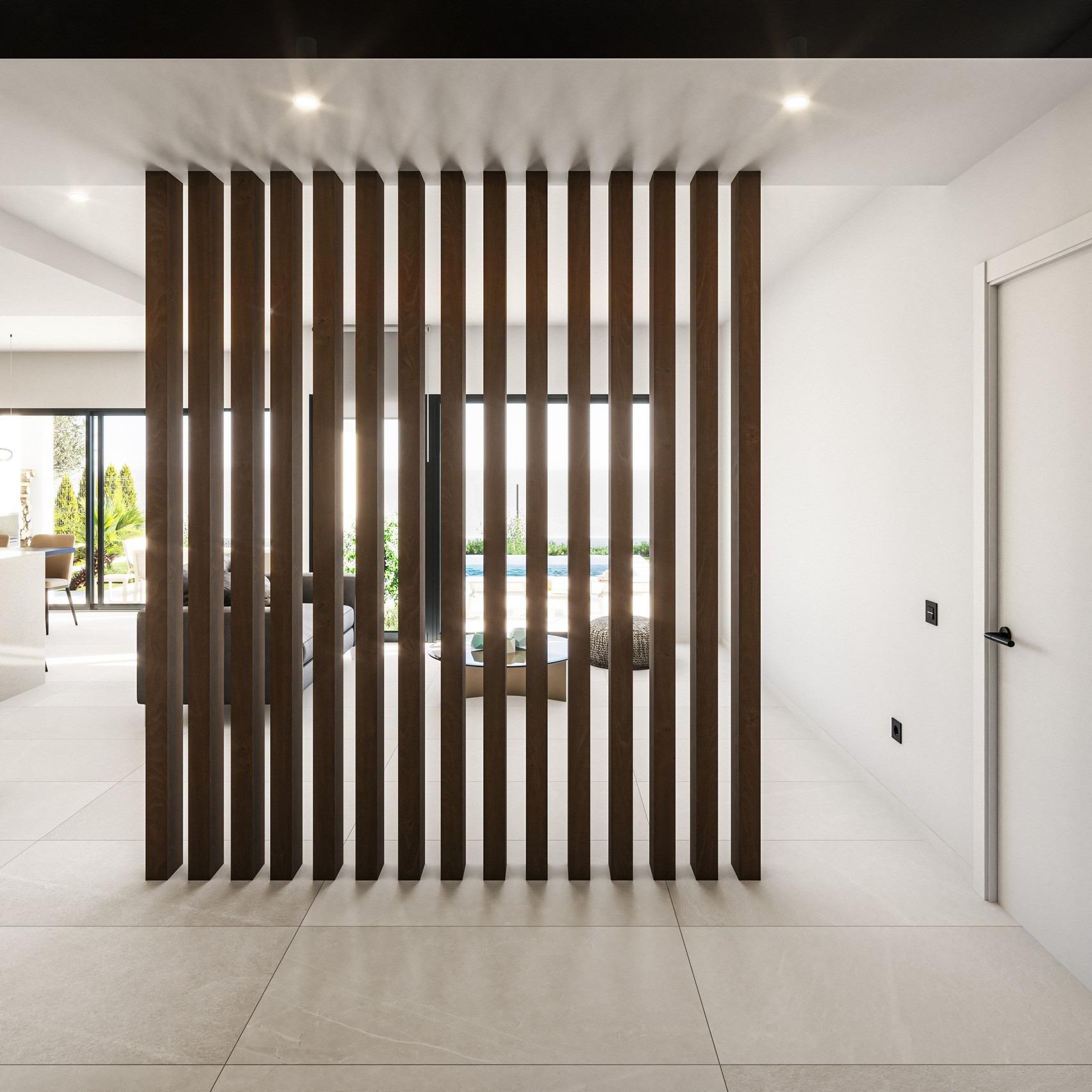 Modern Villa with Private Pool on Frontline La Serena Golf for Sale in Los Alcázares