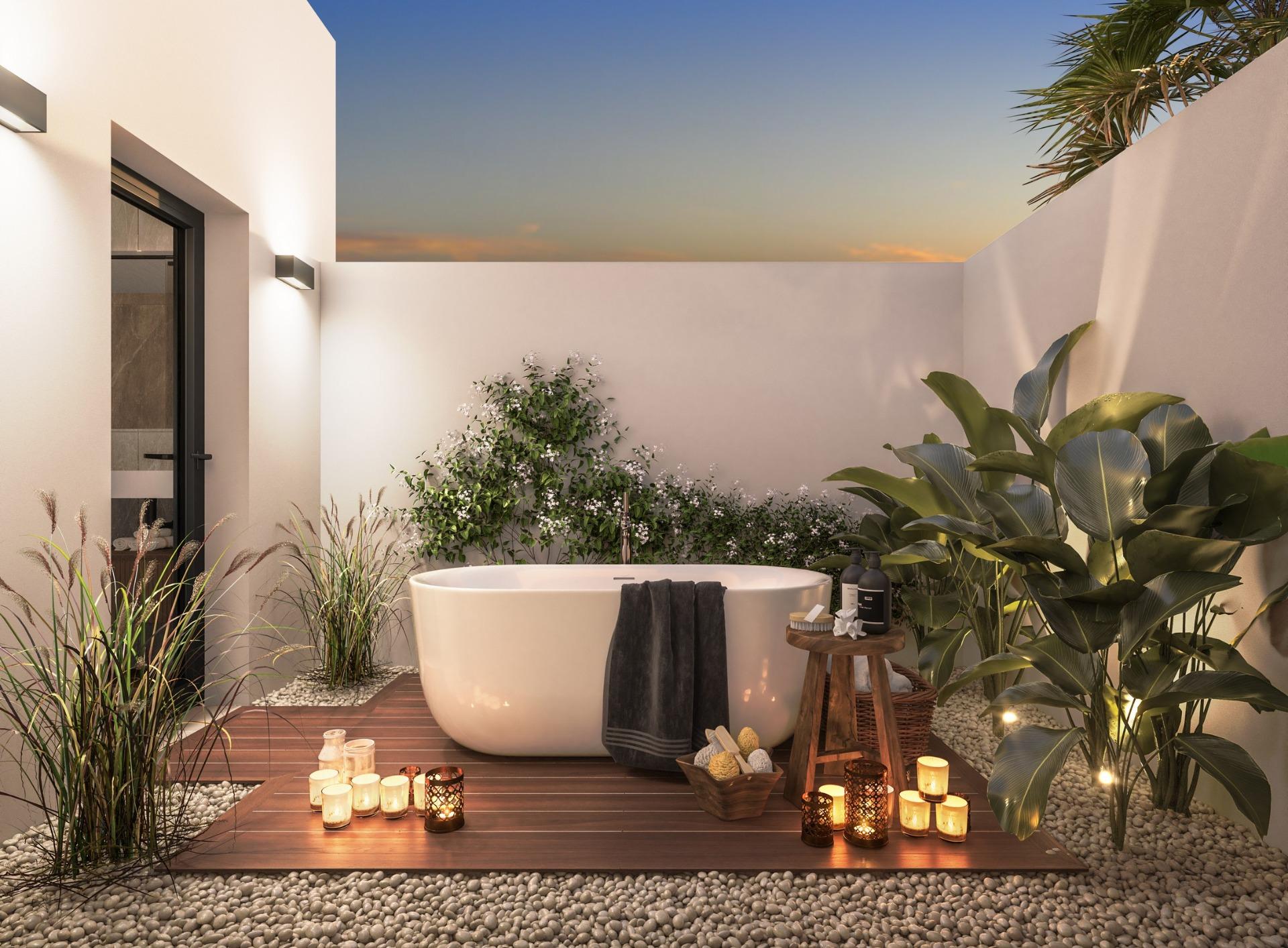 Modern Villa with Private Pool on Frontline La Serena Golf for Sale in Los Alcázares