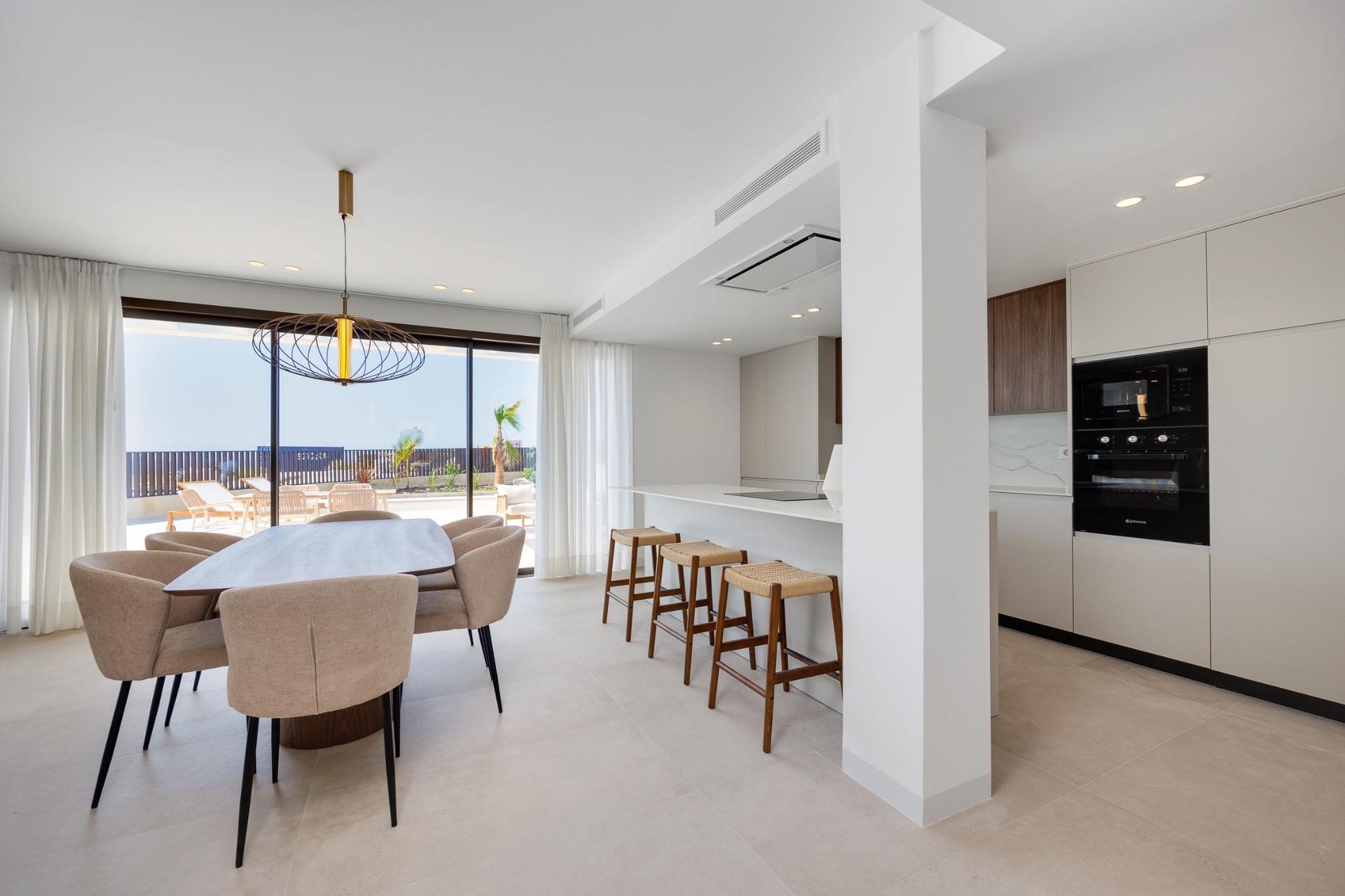 Nybyggd enplansvilla med privat pool till salu i Mutxamel, Costa Blanca