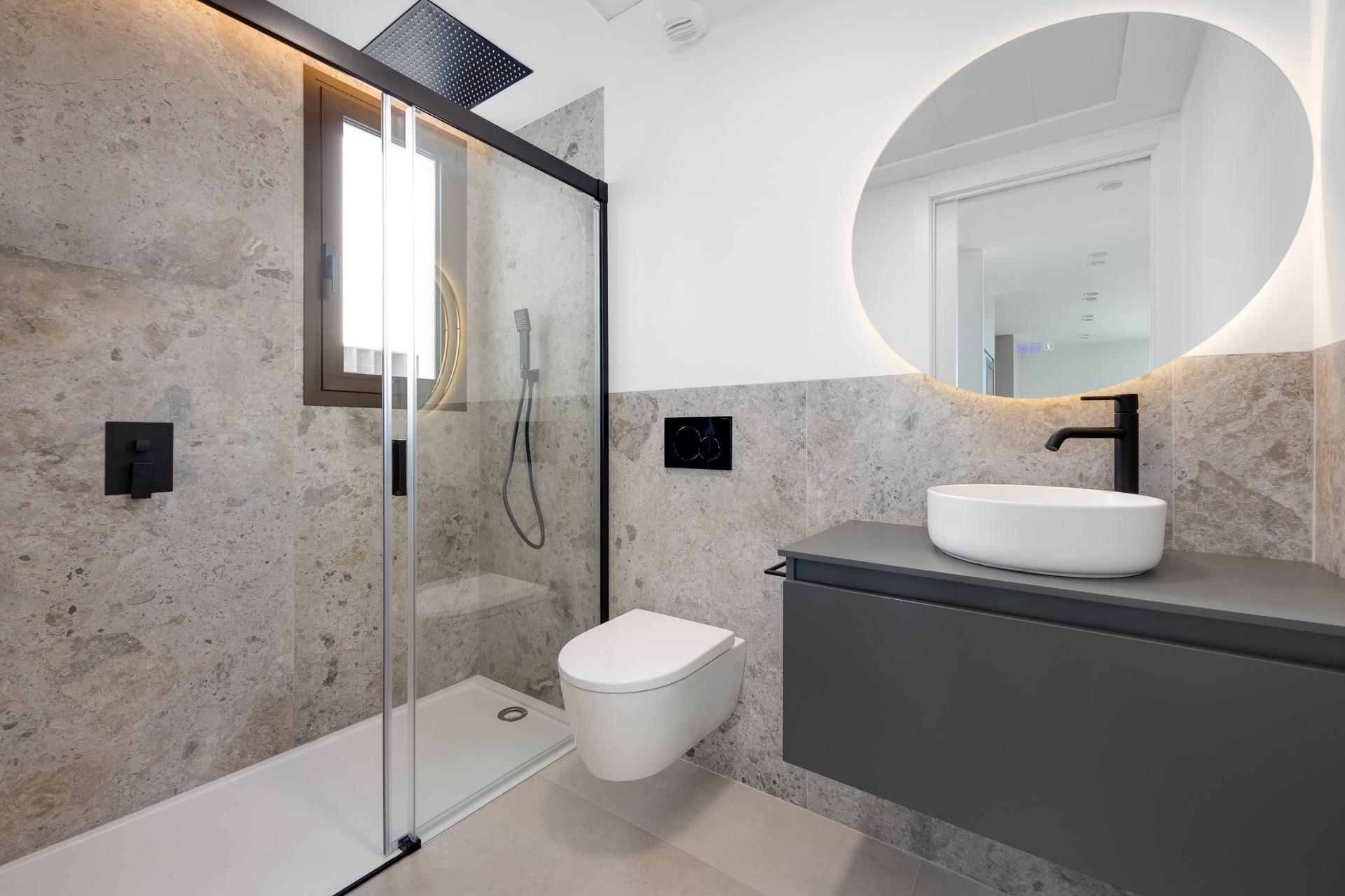 Nybyggd enplansvilla med privat pool till salu i Mutxamel, Costa Blanca