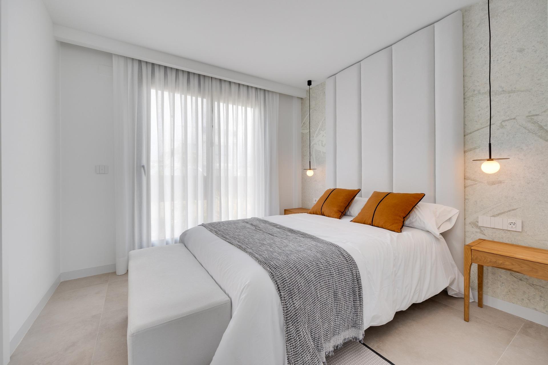 Nybyggd enplansvilla med privat pool till salu i Mutxamel, Costa Blanca