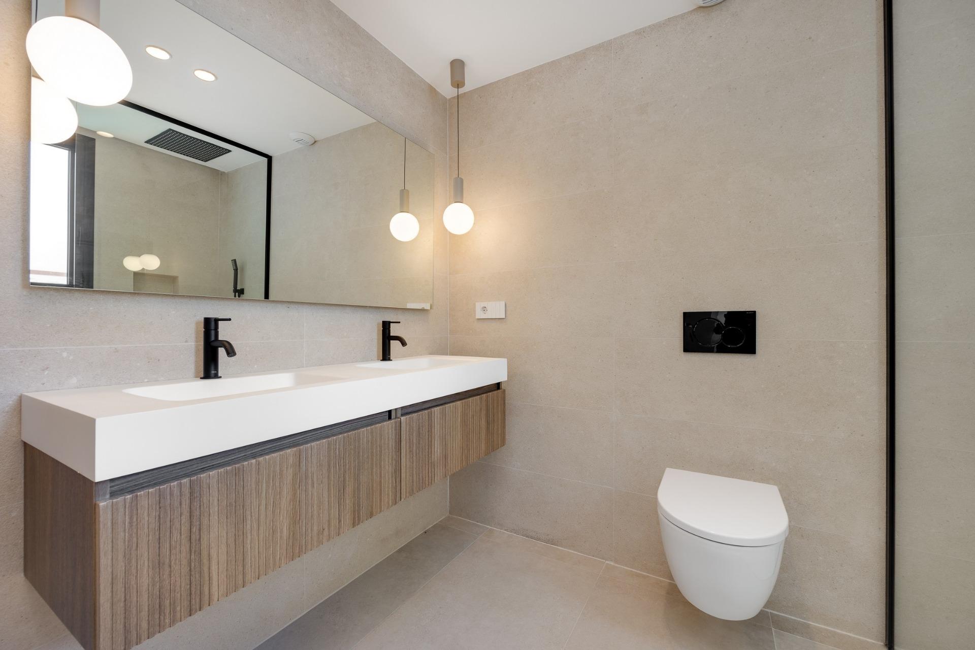Nybyggd enplansvilla med privat pool till salu i Mutxamel, Costa Blanca