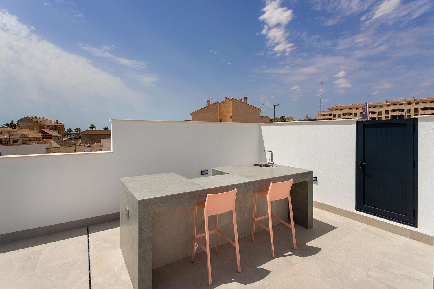 Key Ready New Build 3 Bedroom Semi-Detached Villa with Private Pool for Sale in Sucina, Costa Cálida