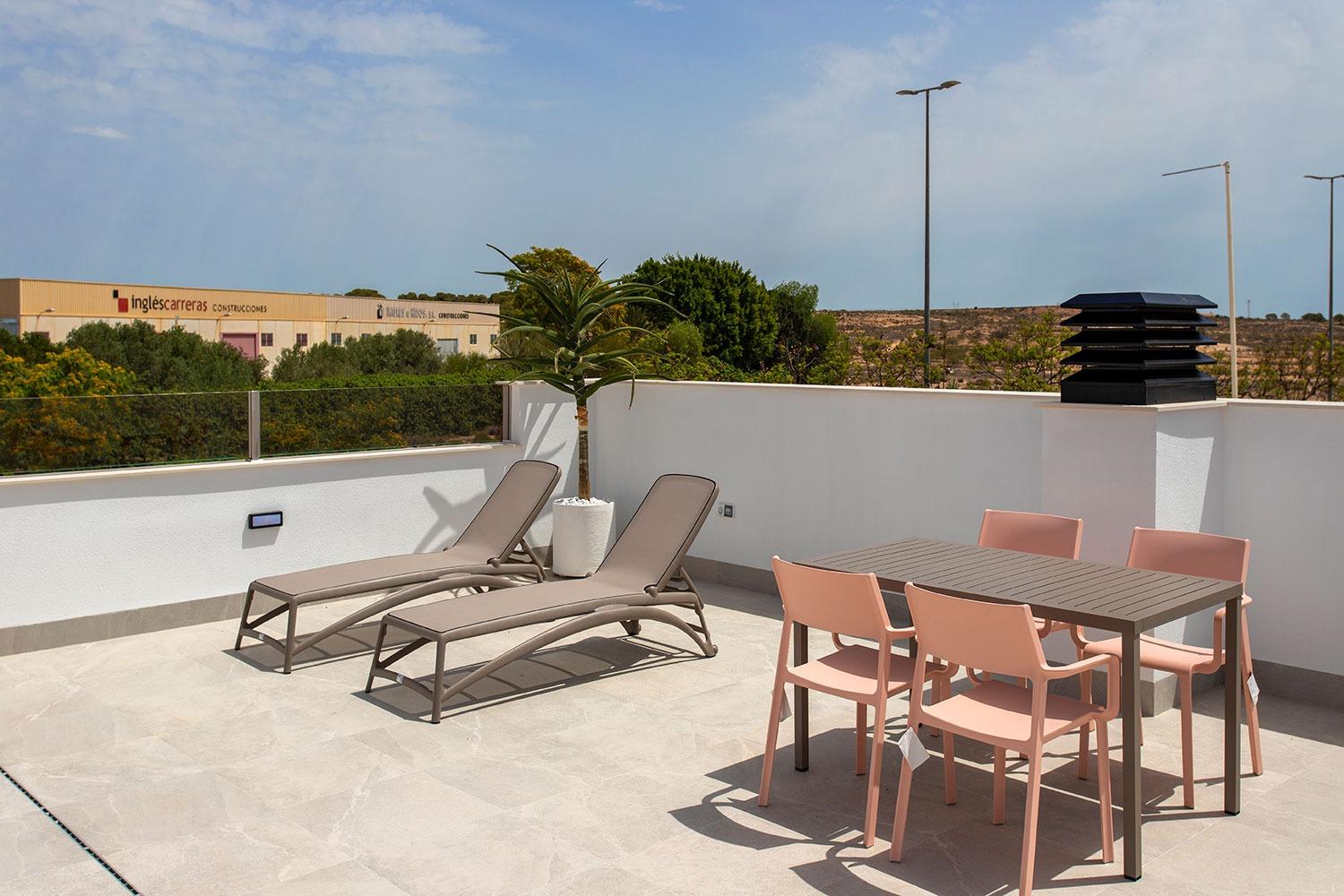 Key Ready New Build 3 Bedroom Semi-Detached Villa with Private Pool for Sale in Sucina, Costa Cálida