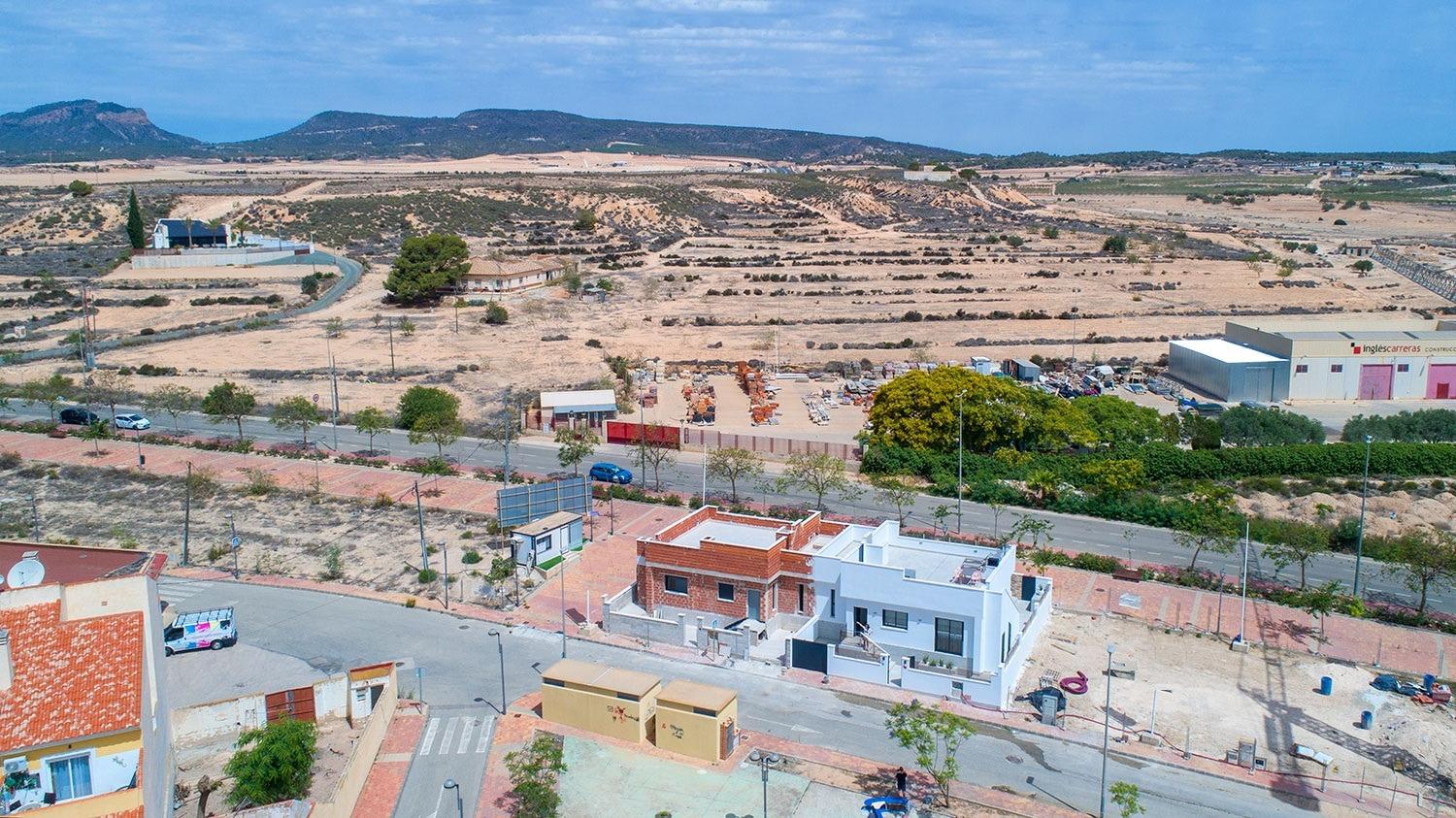 Key Ready New Build 3 Bedroom Semi-Detached Villa with Private Pool for Sale in Sucina, Costa Cálida