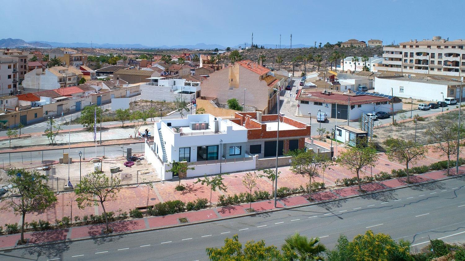 Key Ready New Build 3 Bedroom Semi-Detached Villa with Private Pool for Sale in Sucina, Costa Cálida