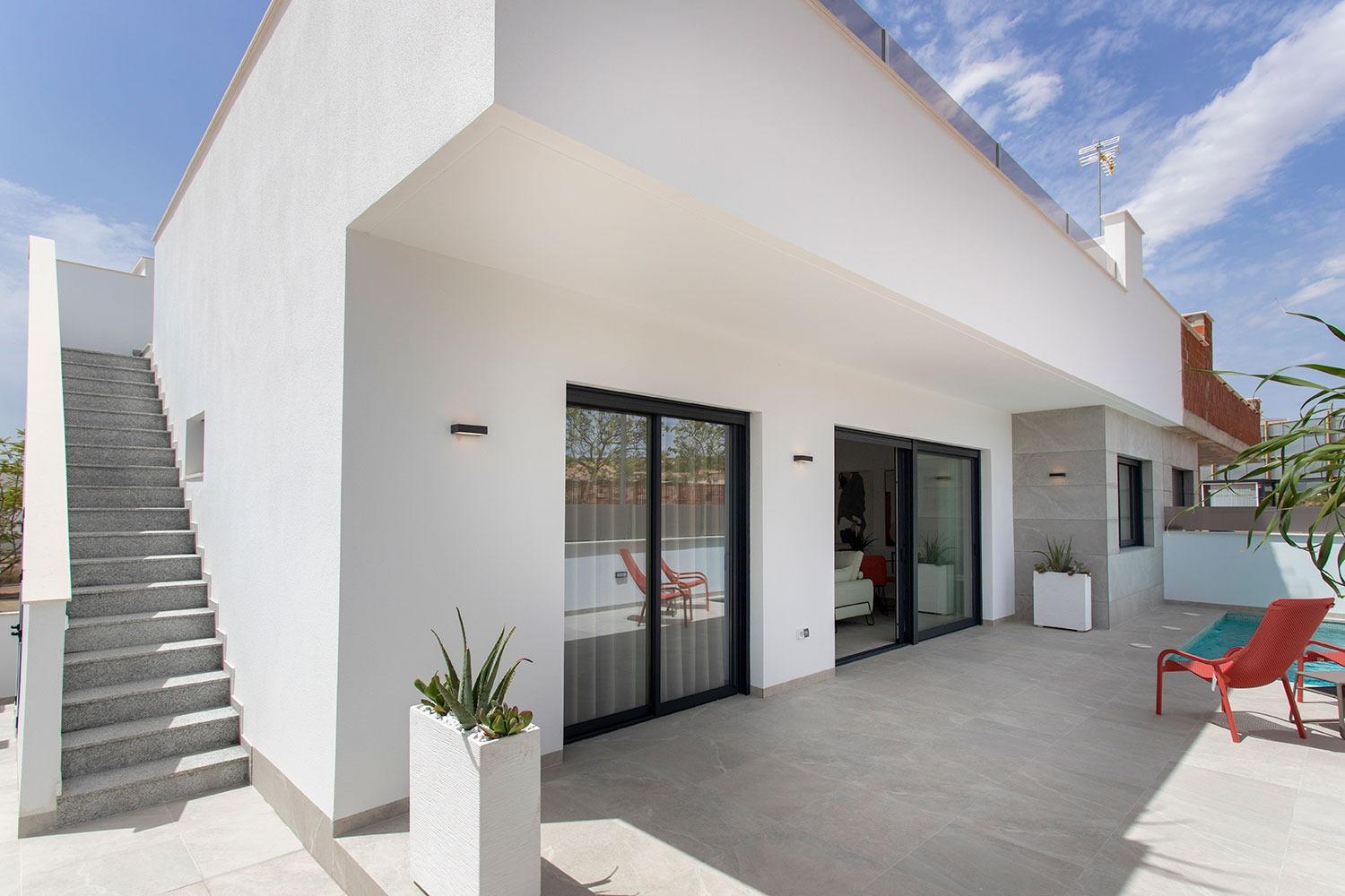 Key Ready New Build 3 Bedroom Semi-Detached Villa with Private Pool for Sale in Sucina, Costa Cálida