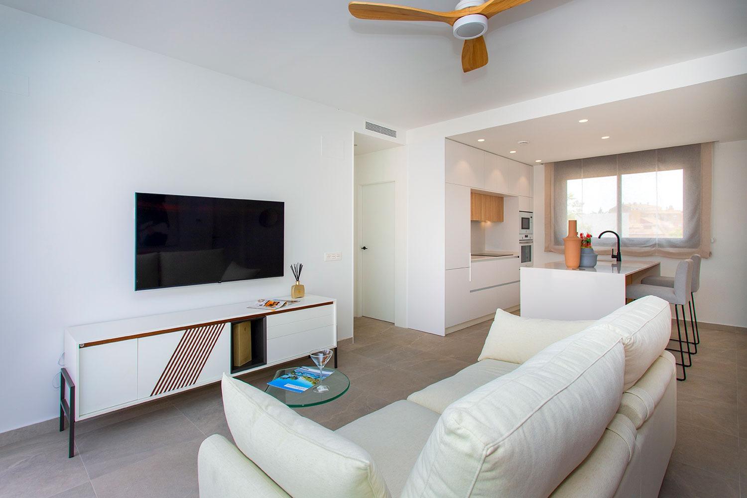 Key Ready New Build 3 Bedroom Semi-Detached Villa with Private Pool for Sale in Sucina, Costa Cálida