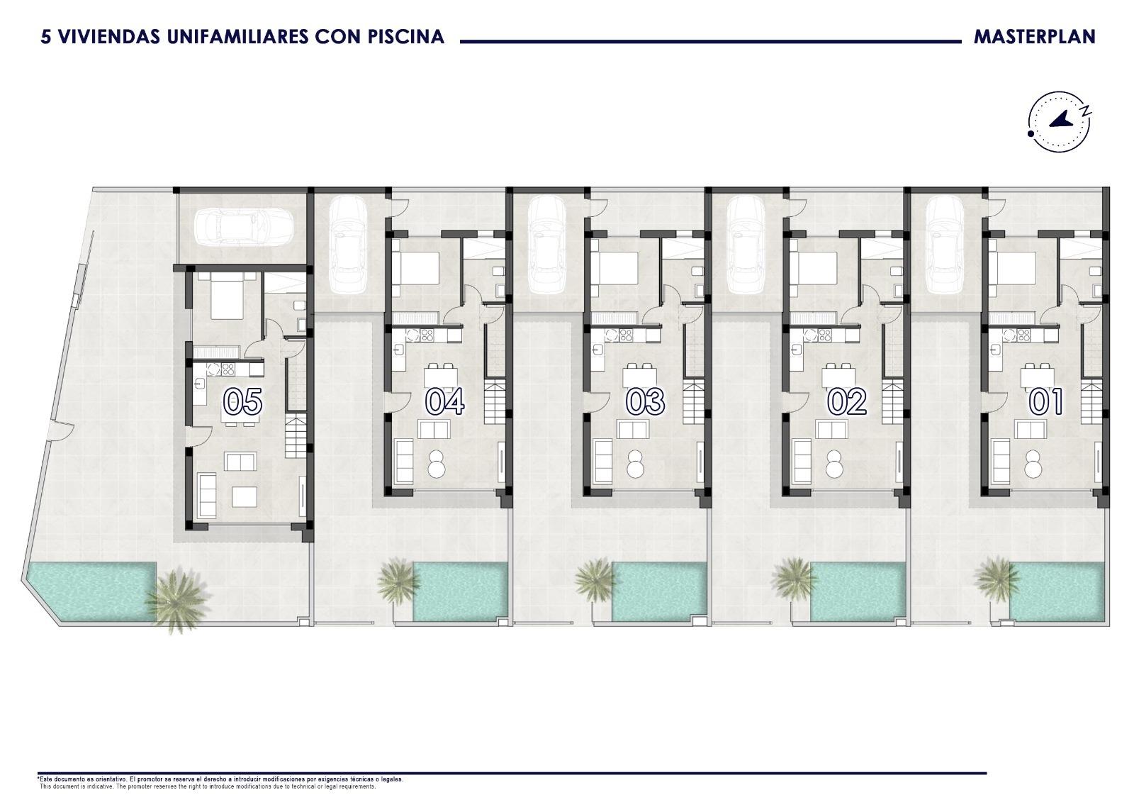 New Build Property with Private Garage and Pool for Sale in San Pedro del Pinatar