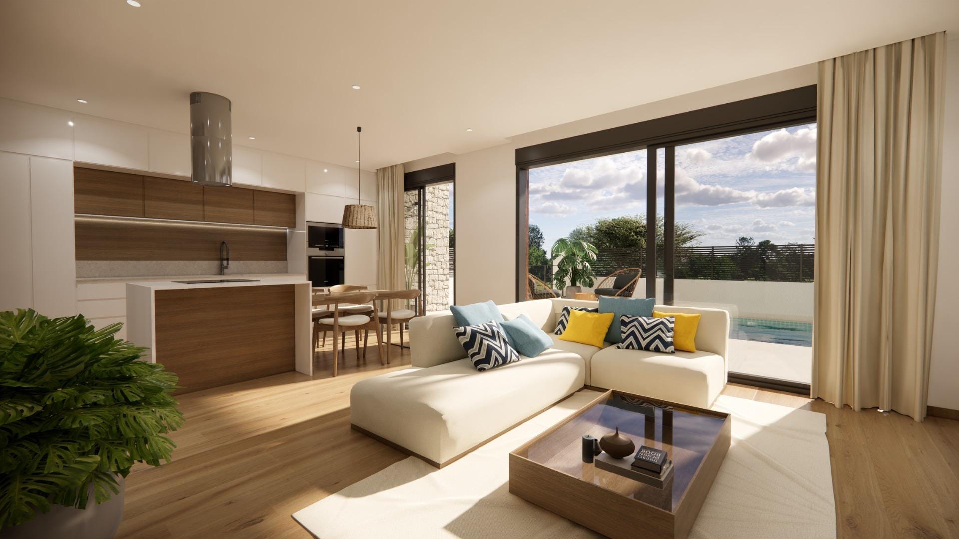 New-Build-Semi-detached-villas-in-Dolores-19 Moderne Neubau-Doppelhaushälfte mit 3 Schlafzimmern und privatem Pool zum Verkauf in Dolores