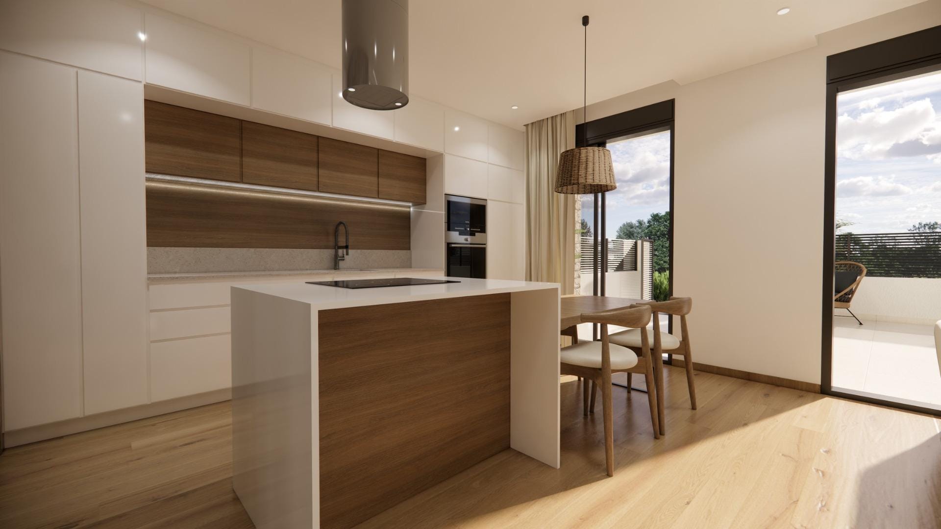 New-Build-Semi-detached-villas-in-Dolores-21 Moderne Neubau-Doppelhaushälfte mit 3 Schlafzimmern und privatem Pool zum Verkauf in Dolores